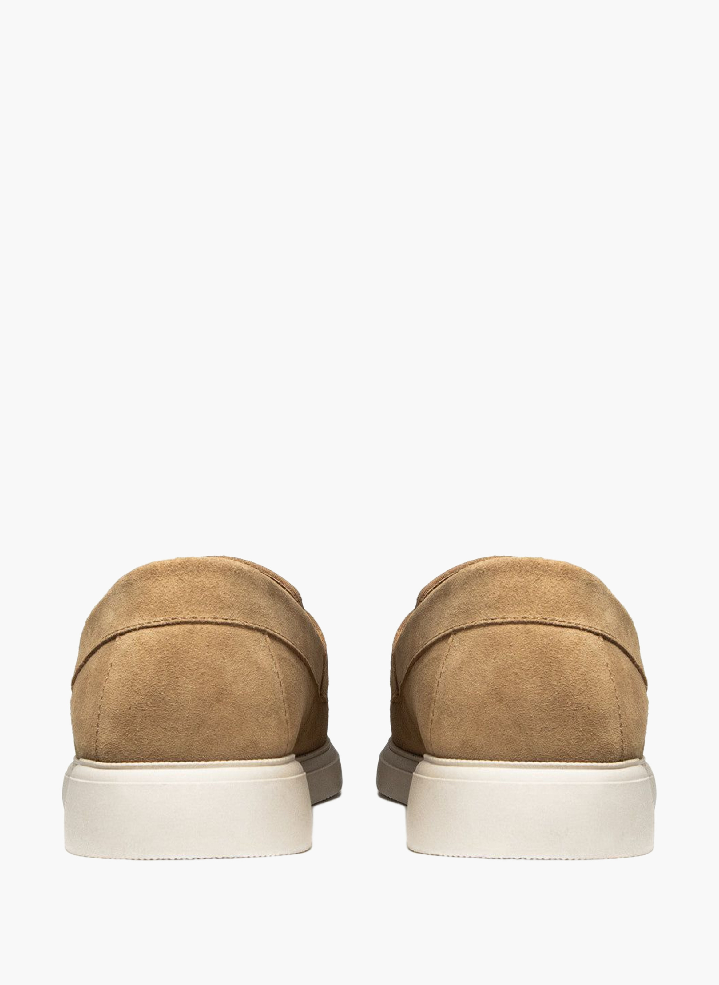 Mocassin acapulco veau velours FINSBURY Beige