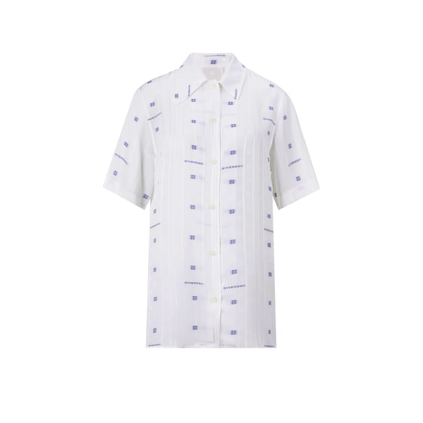 Chemise à logo manches courtes