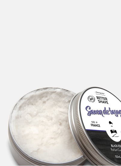 BETTER SHAVE - Black Edition shaving soap MONSIEUR BARBIER BETTER SHAVE - Black Edition shaving soap MONSIEUR BARBIER