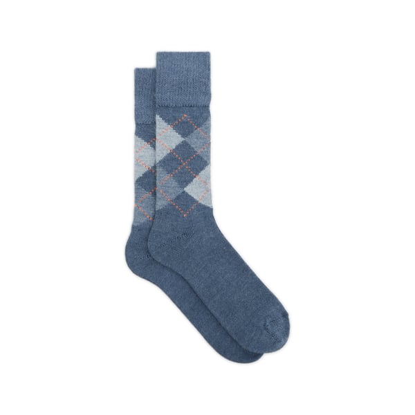 Chaussettes à motif losange