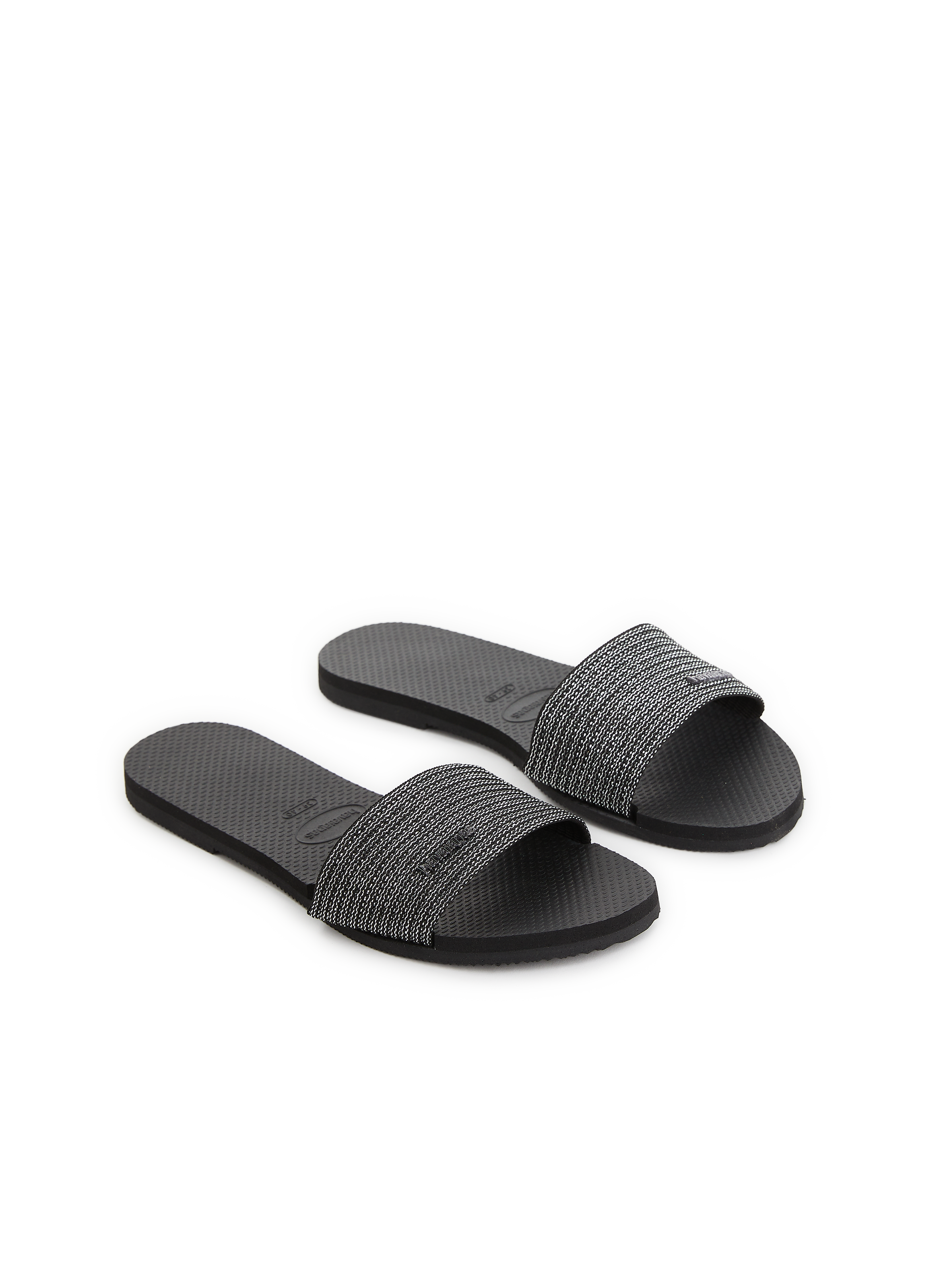 You Malta metallic sandals HAVAIANAS Black