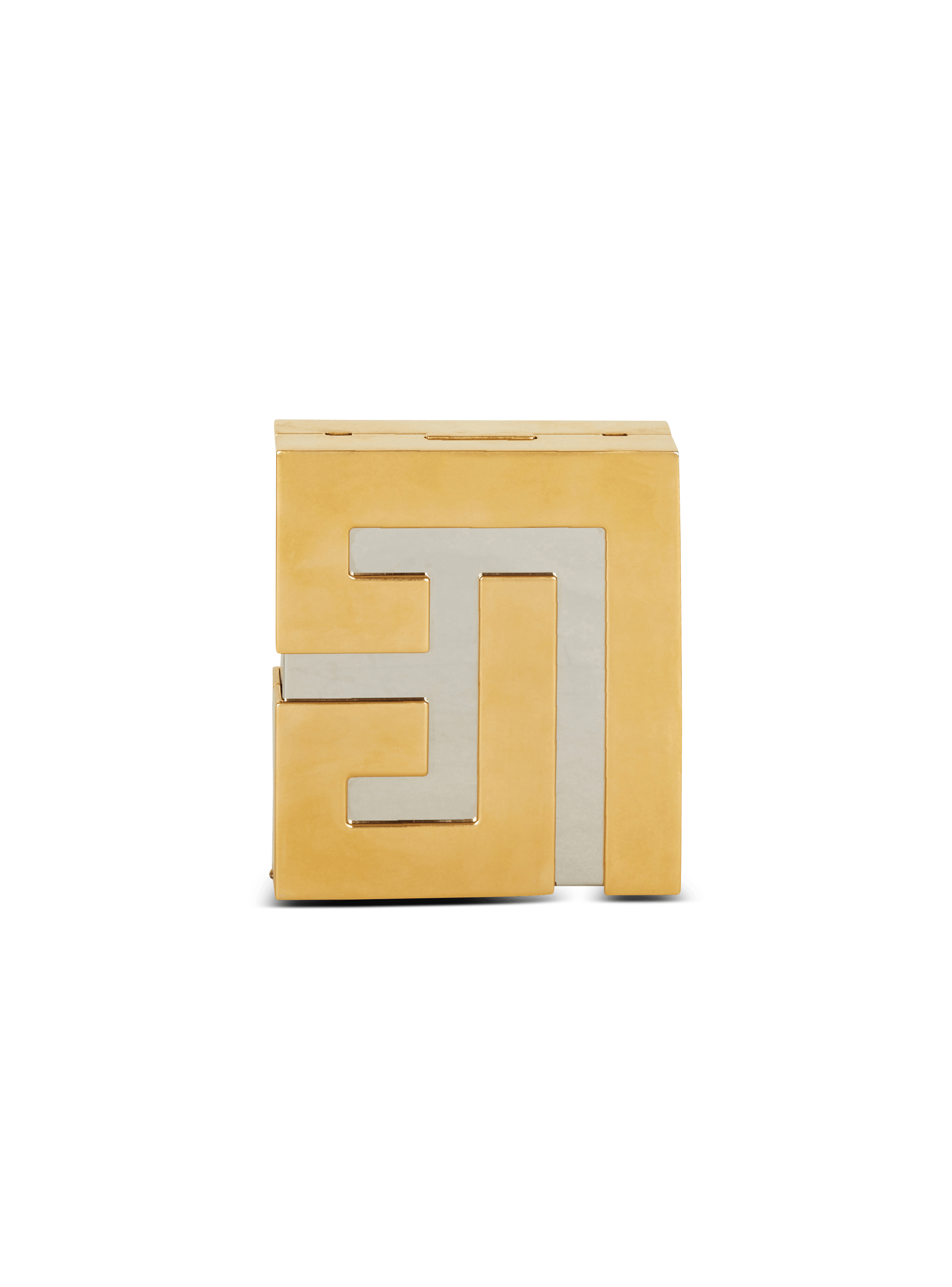 Minaudière pb en métal BALMAIN Doré