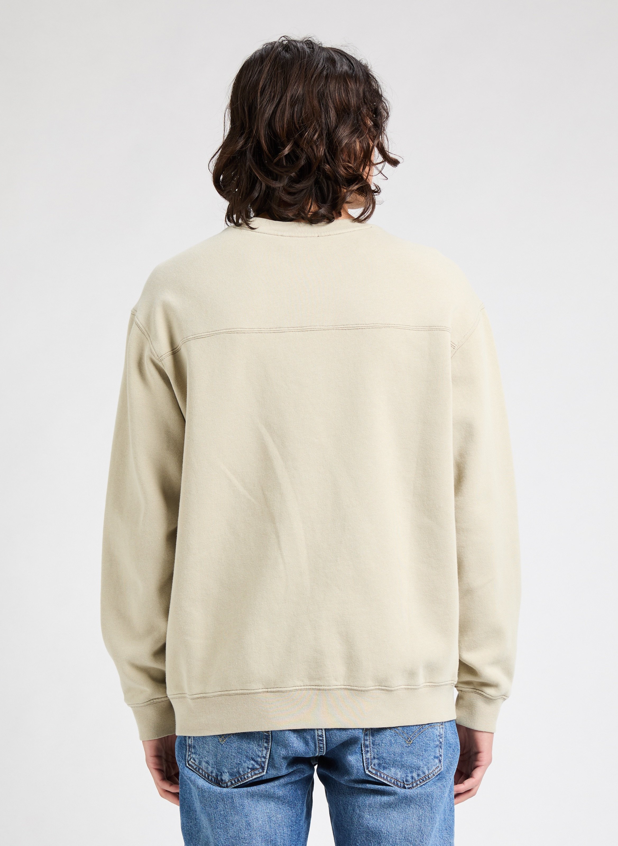 Sweatshirt Le Dru Mini Manufacture Gris