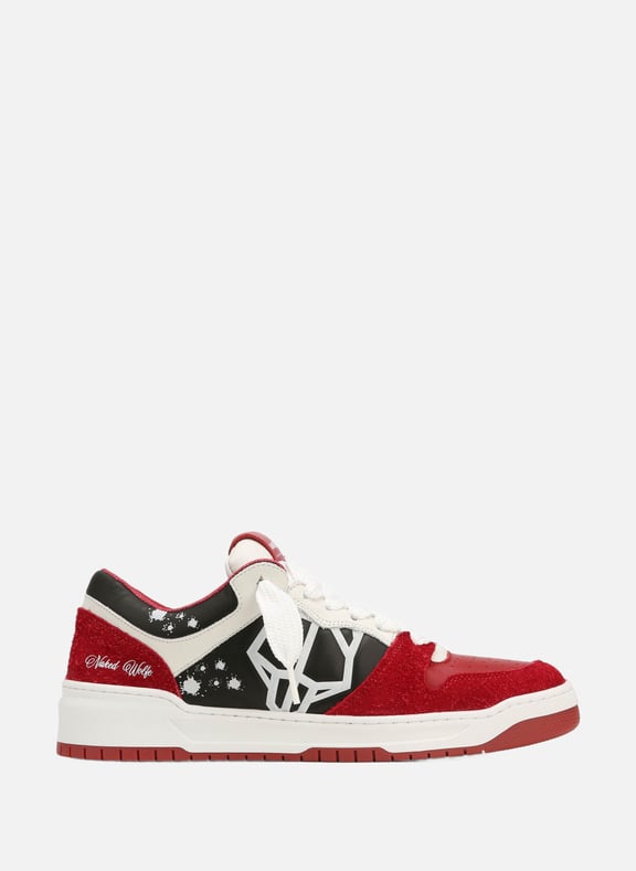 Baskets cm-00 Rouge by NAKED WOLFE NAKED WOLFE Baskets cm-00 Rouge