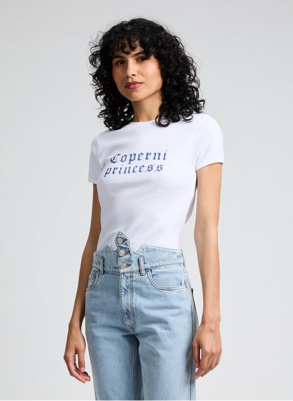 Top à logo Blanc by COPERNI COPERNI Top à logo Blanc