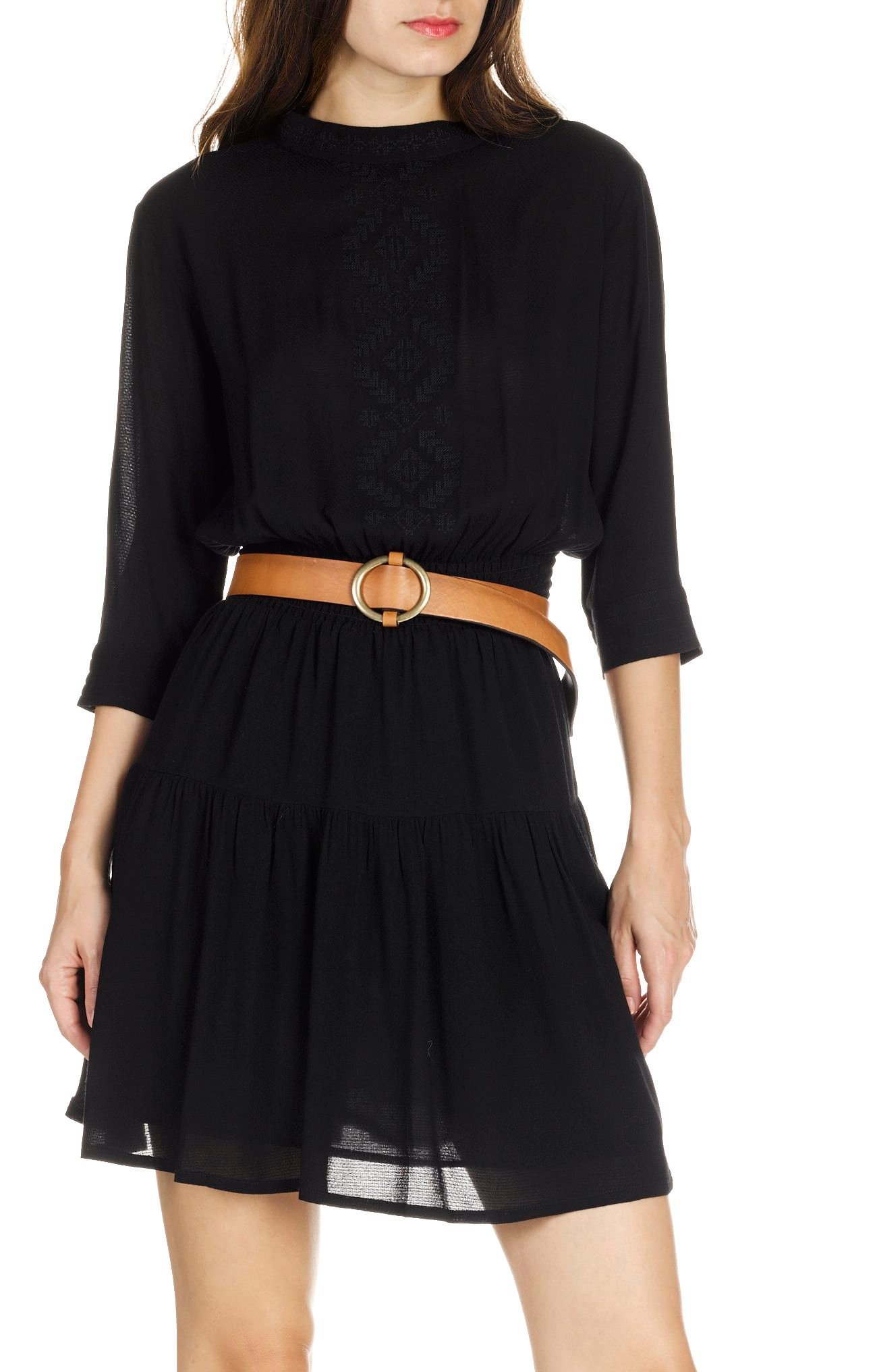 Ceinture en cuir tisao Marron