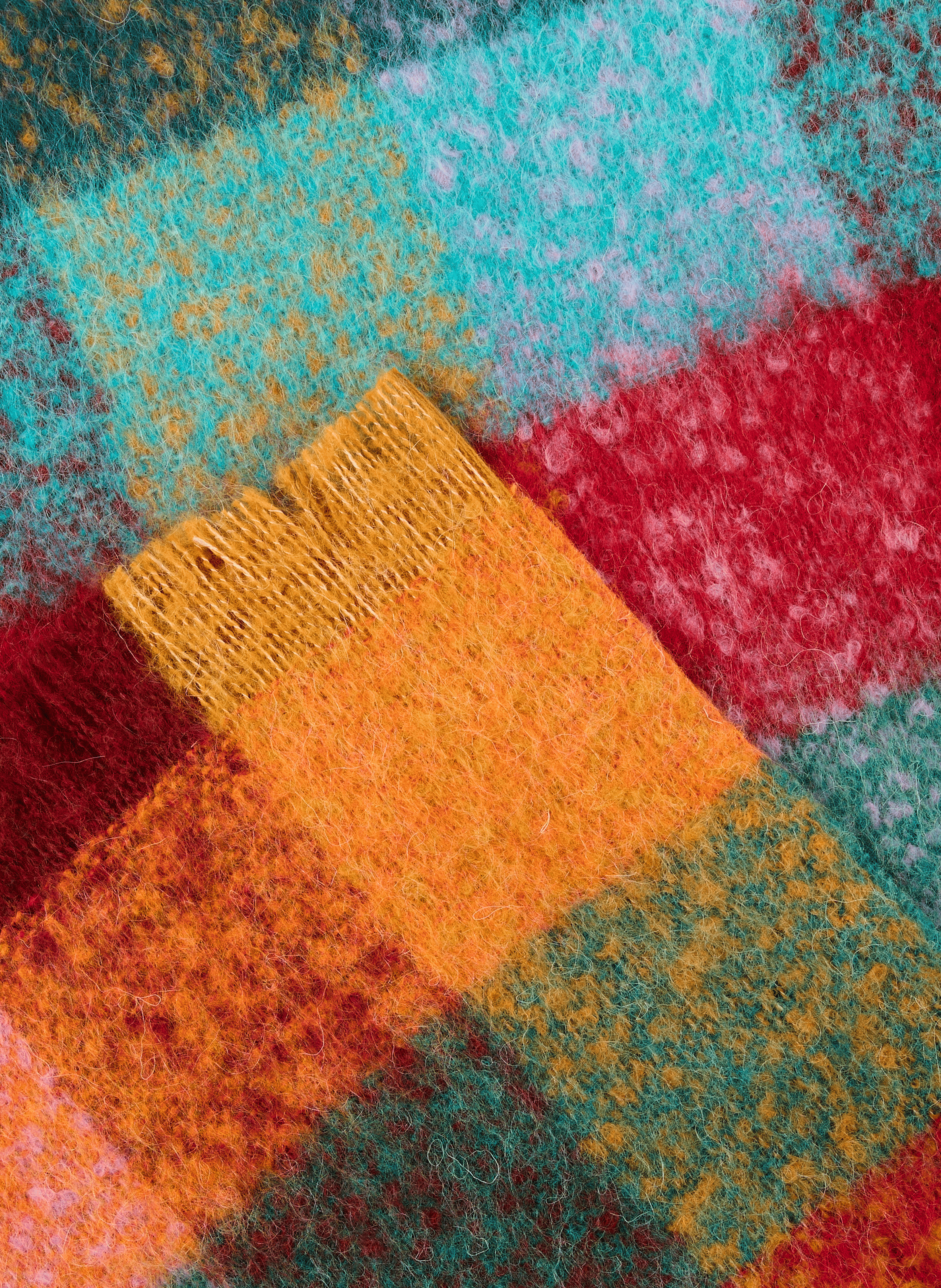 Muesli Checkered Scarf AU PRINTEMPS PARIS Multicolour