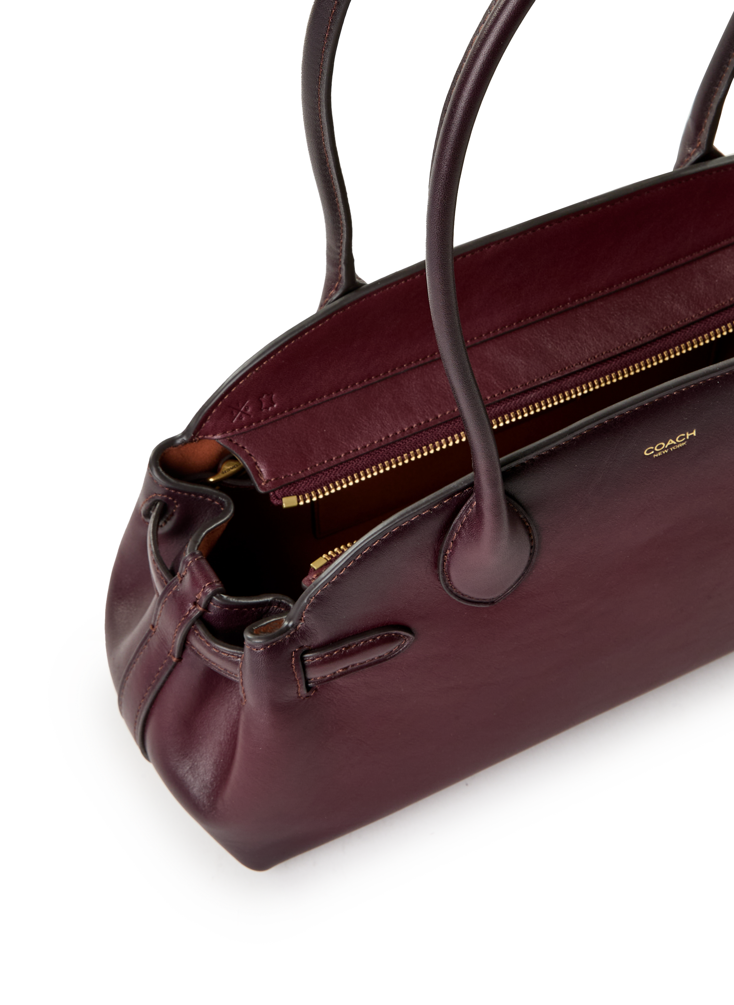 Sac à main Empire 34 en cuir COACH Multicolore