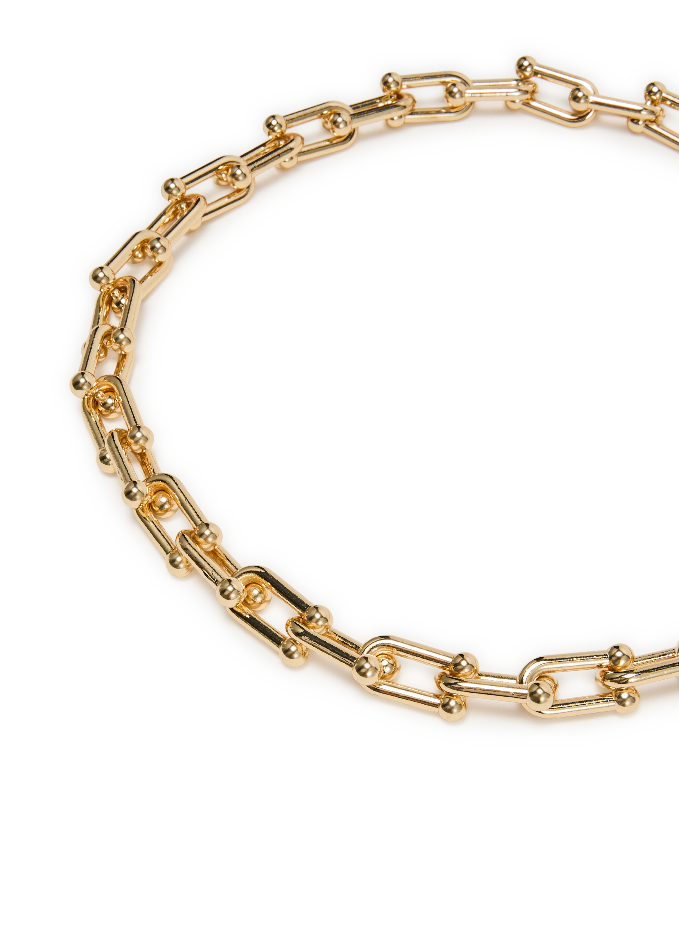 Collier en maille épais  AU PRINTEMPS PARIS Doré