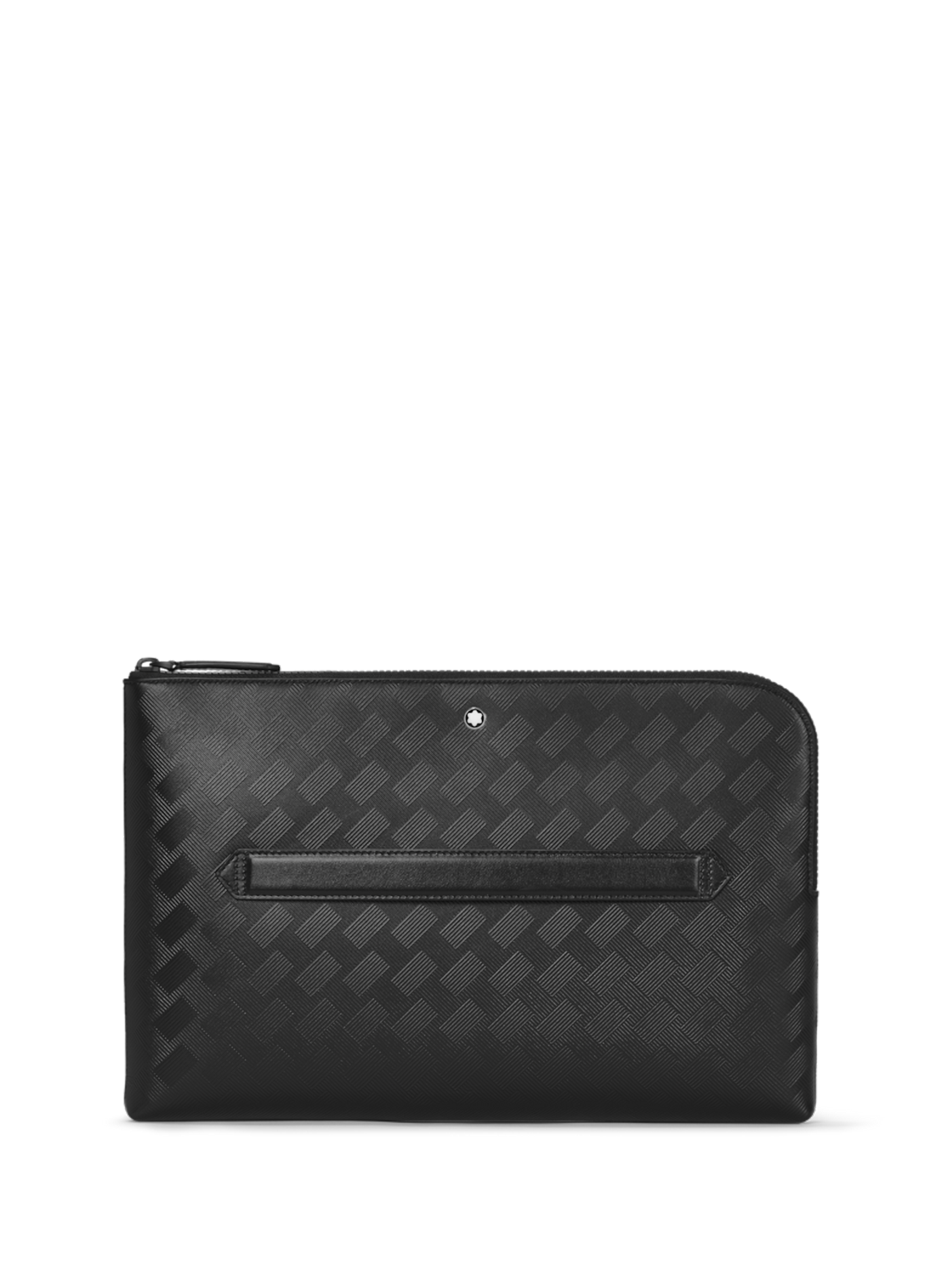 Pochette en cuir texturé MONTBLANC Noir