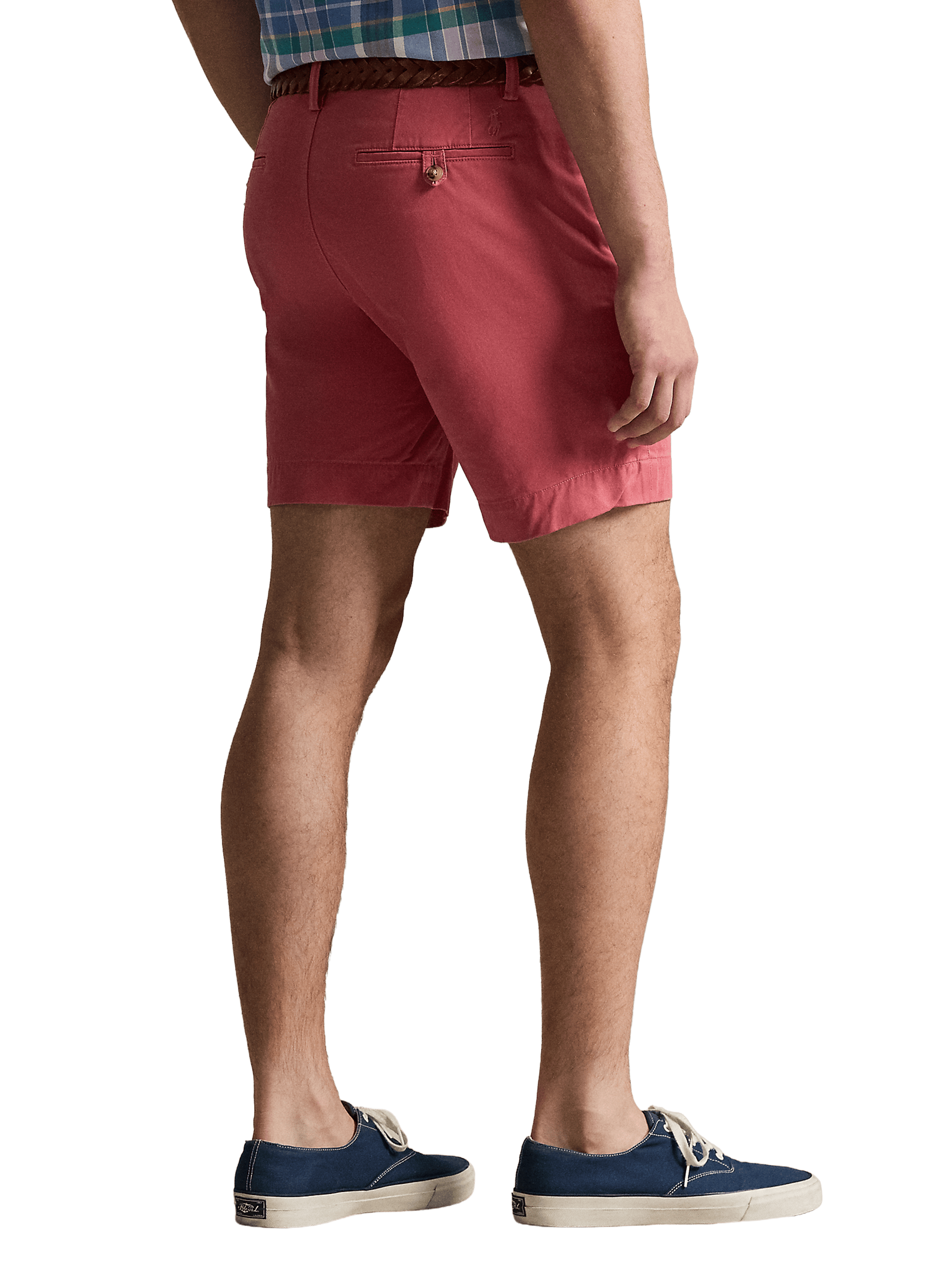 Short en coton POLO RALPH LAUREN Rouge