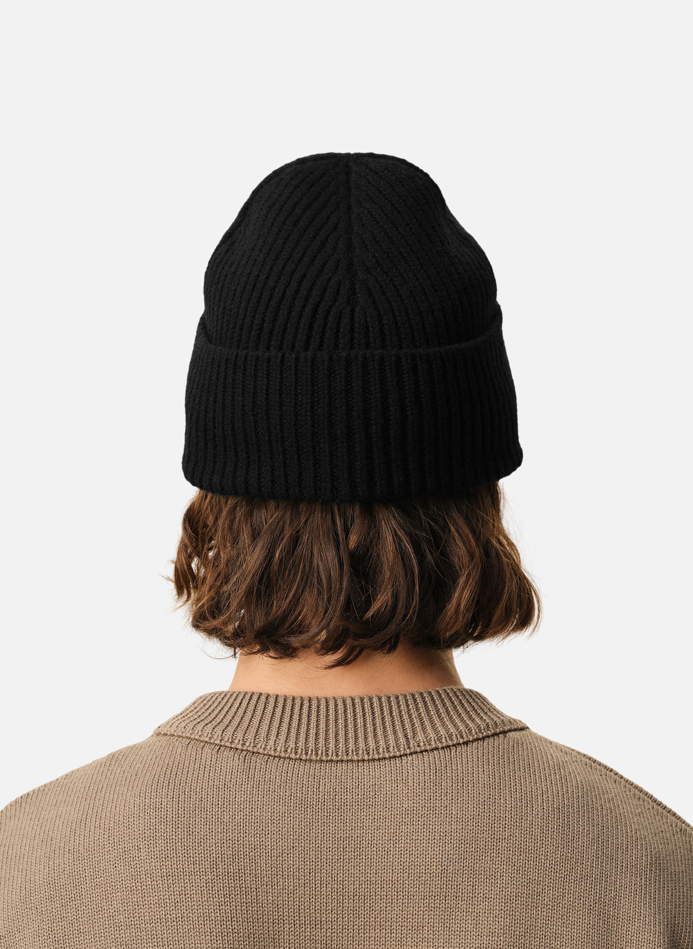 Bonnet Ami de Coeur Rouge unisexe AMI PARIS Noir