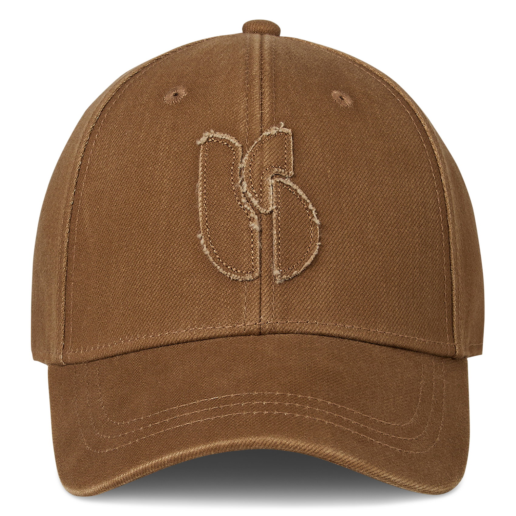 Casquette en coton halyce BA&SH Marron