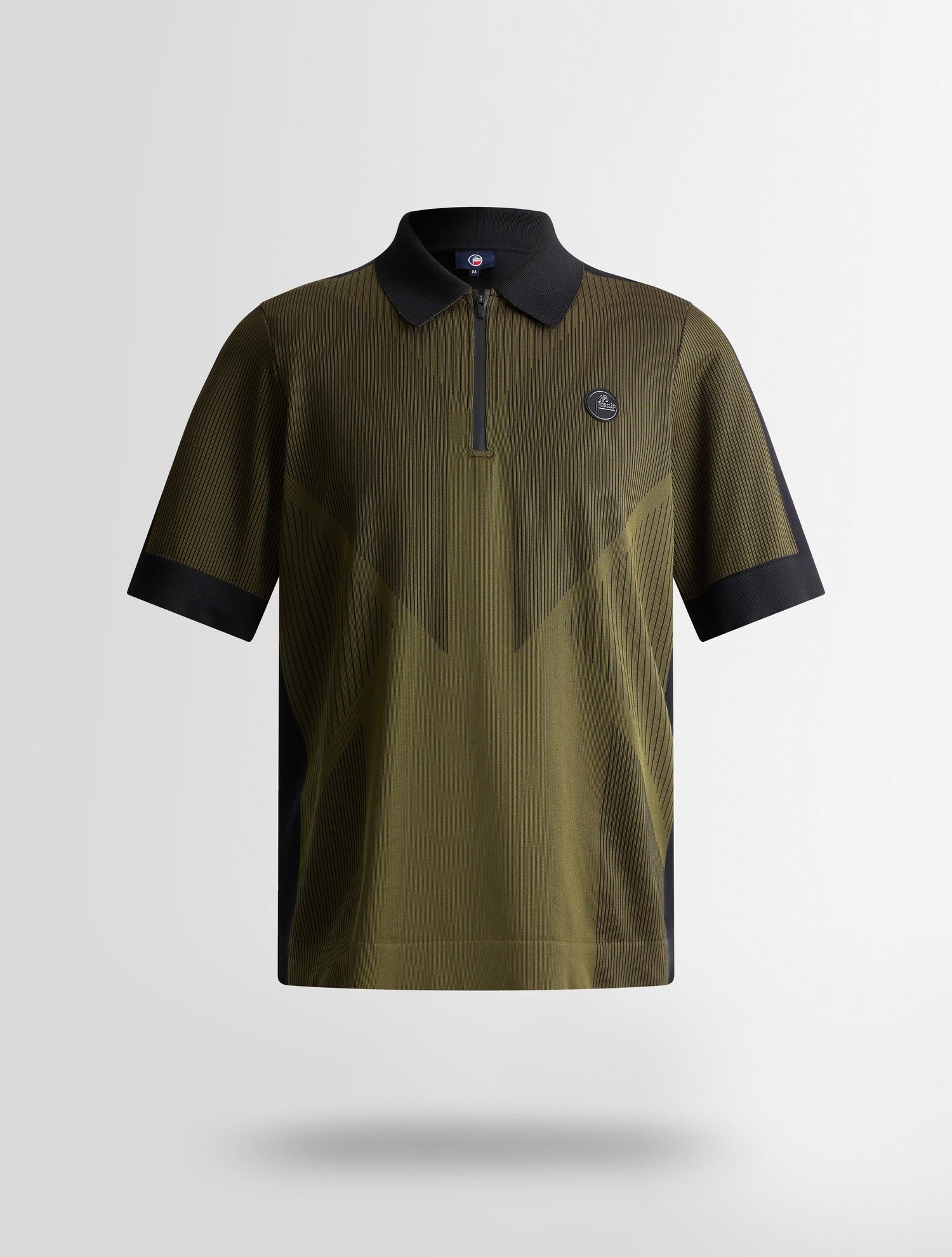 Polo manches courtes livo col polo coupe ajustée FUSALP Kaki