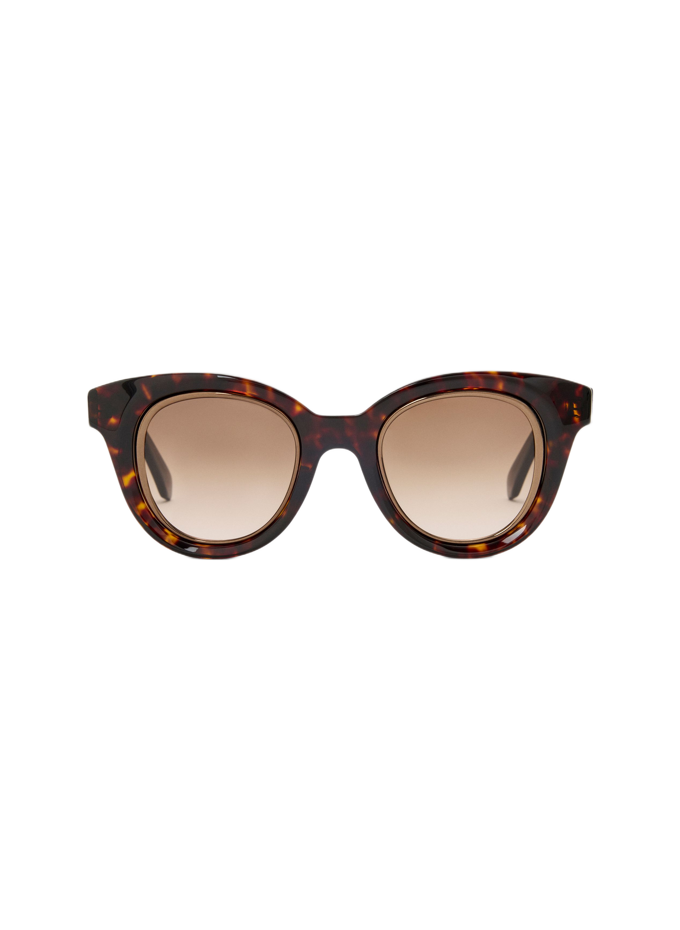 Lunettes de soleil Mini Anagram Butterfly LOEWE Marron
