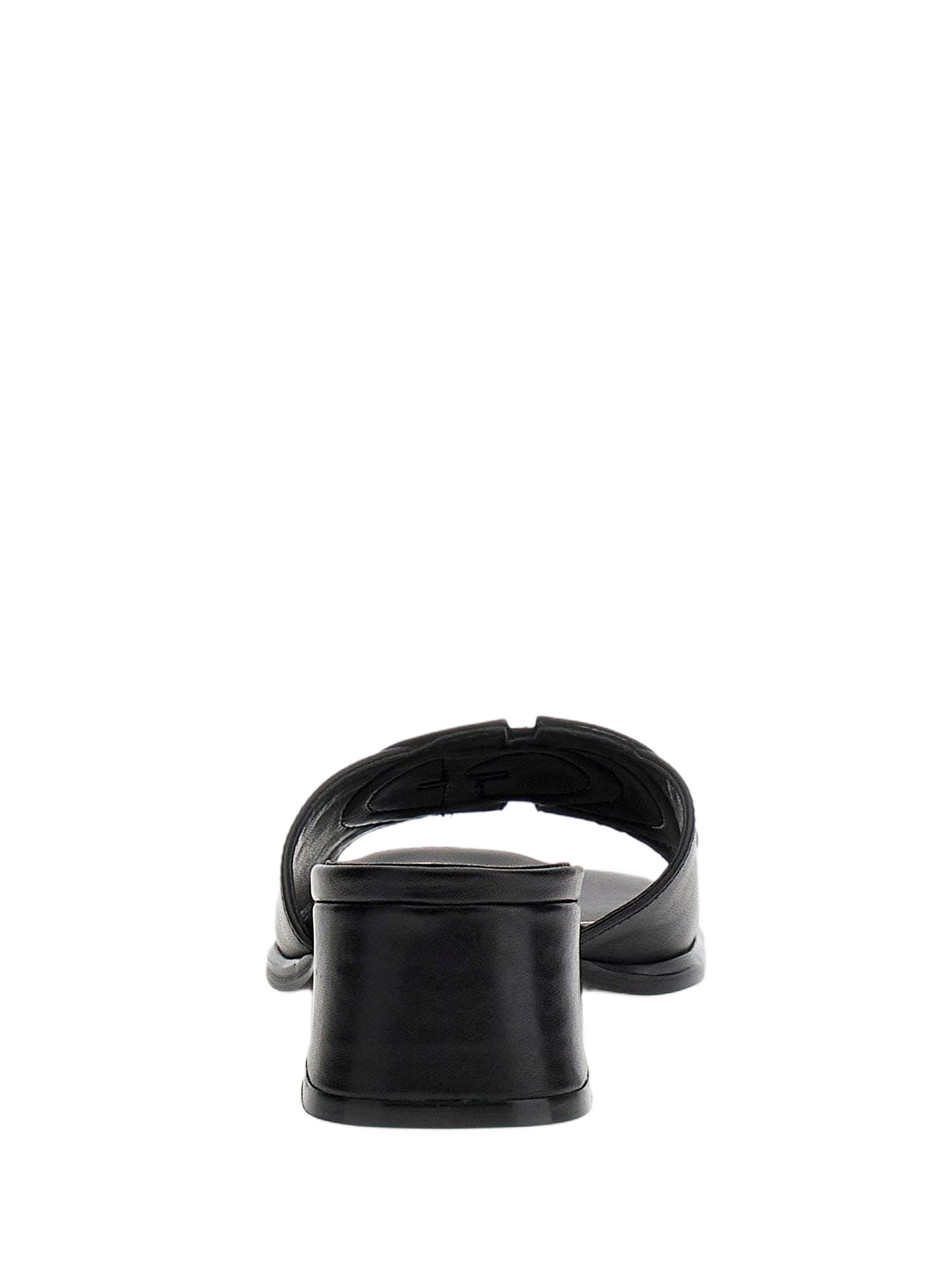 Mules Cerinna en cuir  GUESS Noir