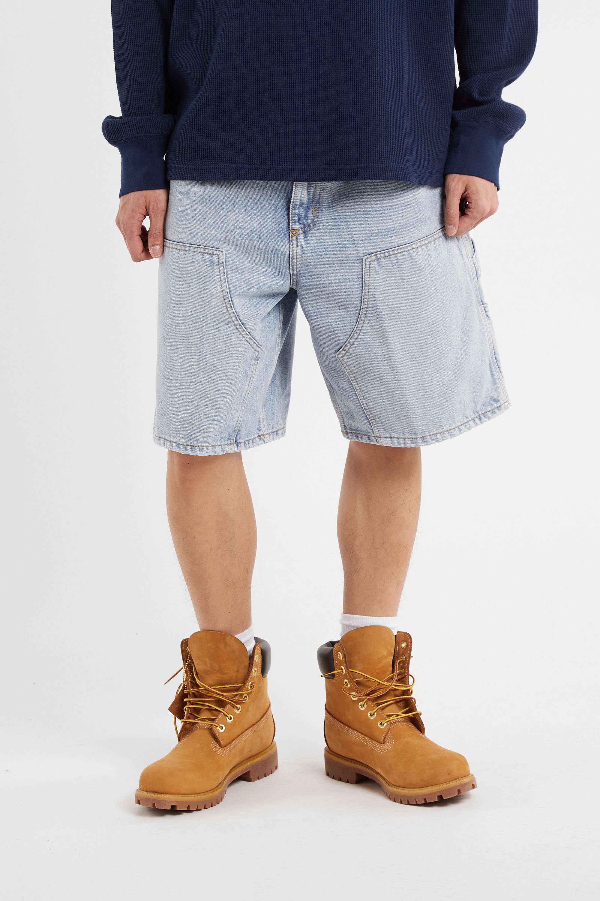 Short double knee short CARHARTT WIP Bleu