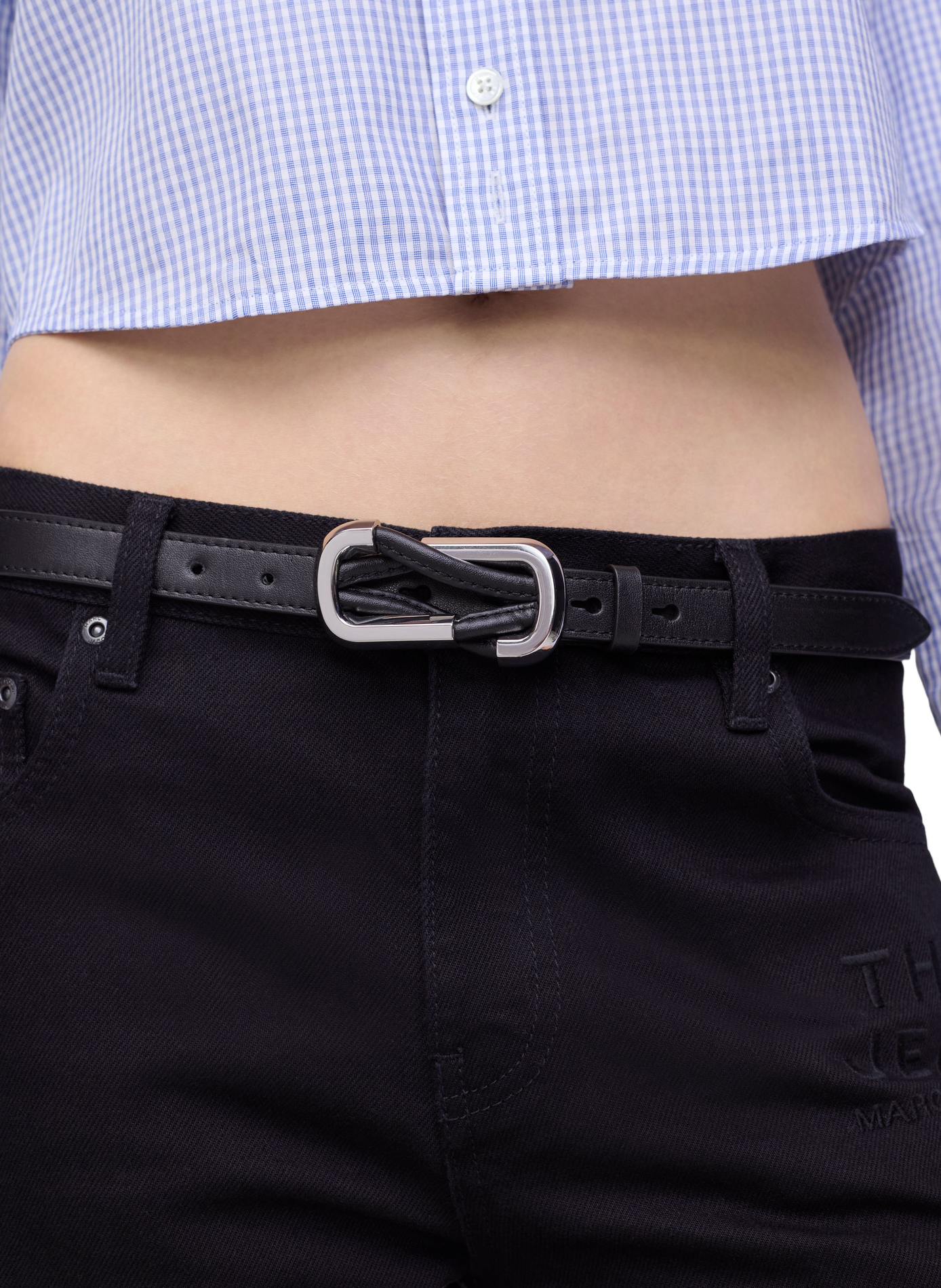 The Dual leather belt MARC JACOBS Multicolour