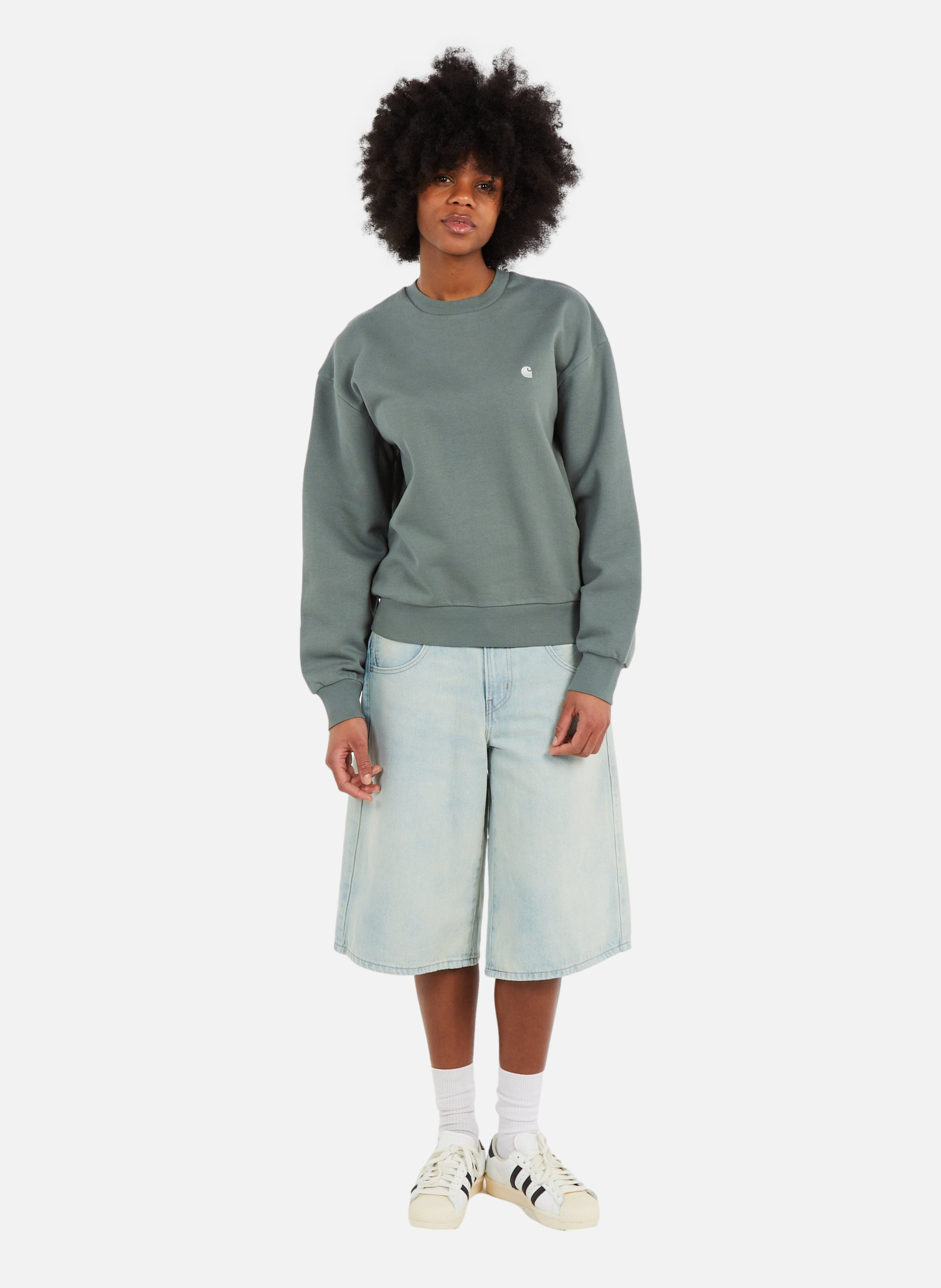 Sweatshirt w' casey CARHARTT WIP Vert