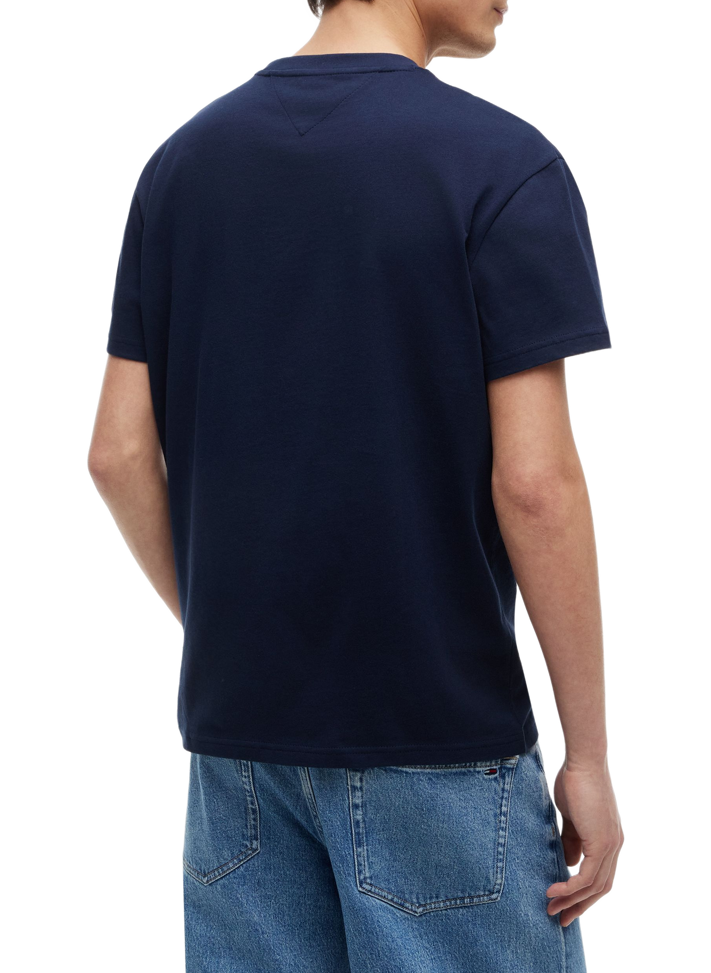 Round neck printed t-shirt TOMMY HILFIGER Blue