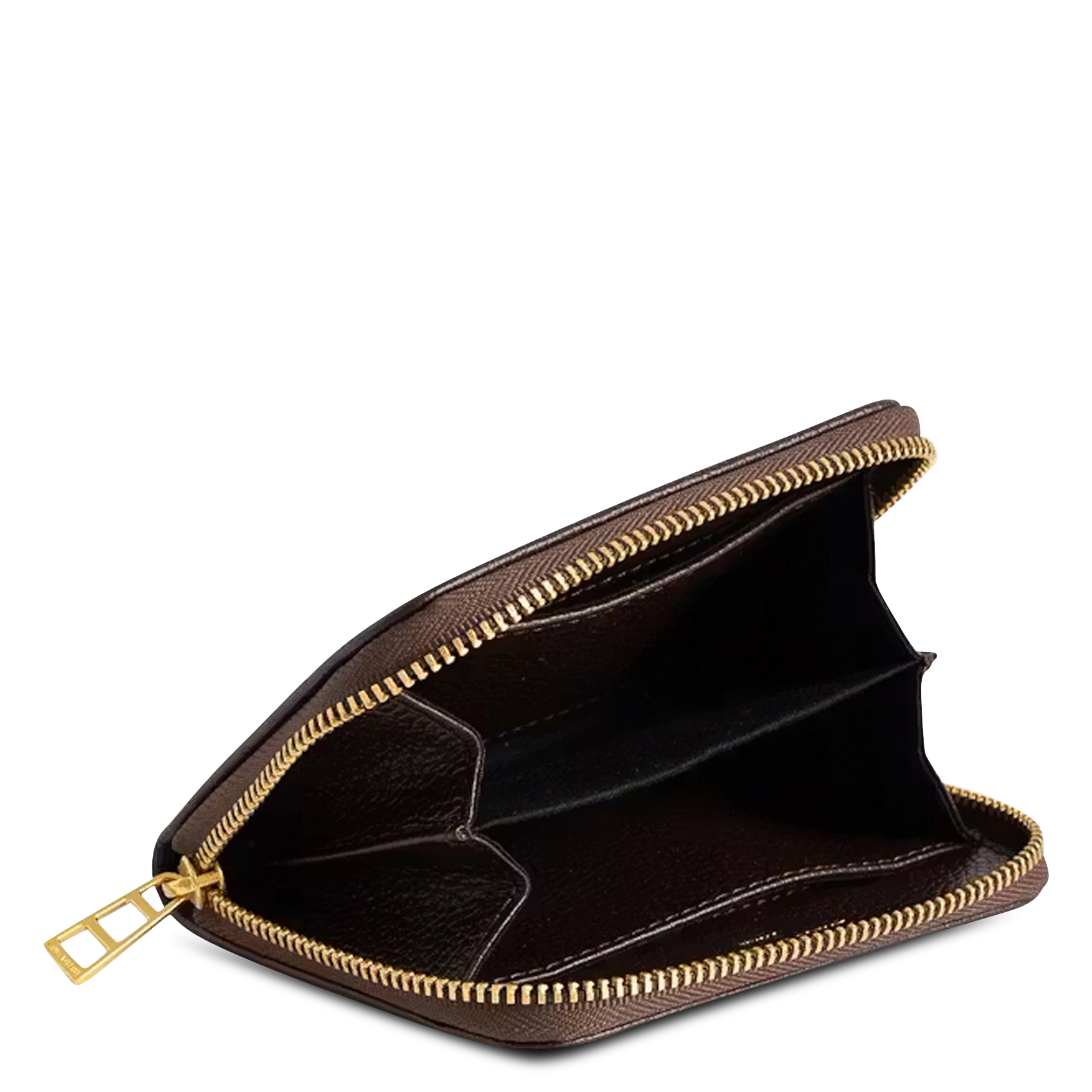 Portefeuille en cuir mini zv | Marron ZADIG&VOLTAIRE Femme