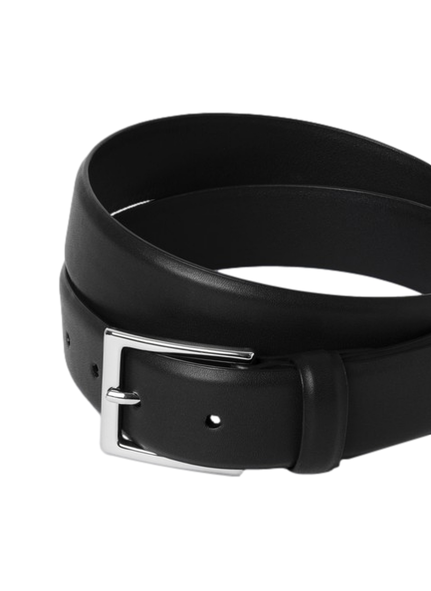 Leather belt  HACKETT Black