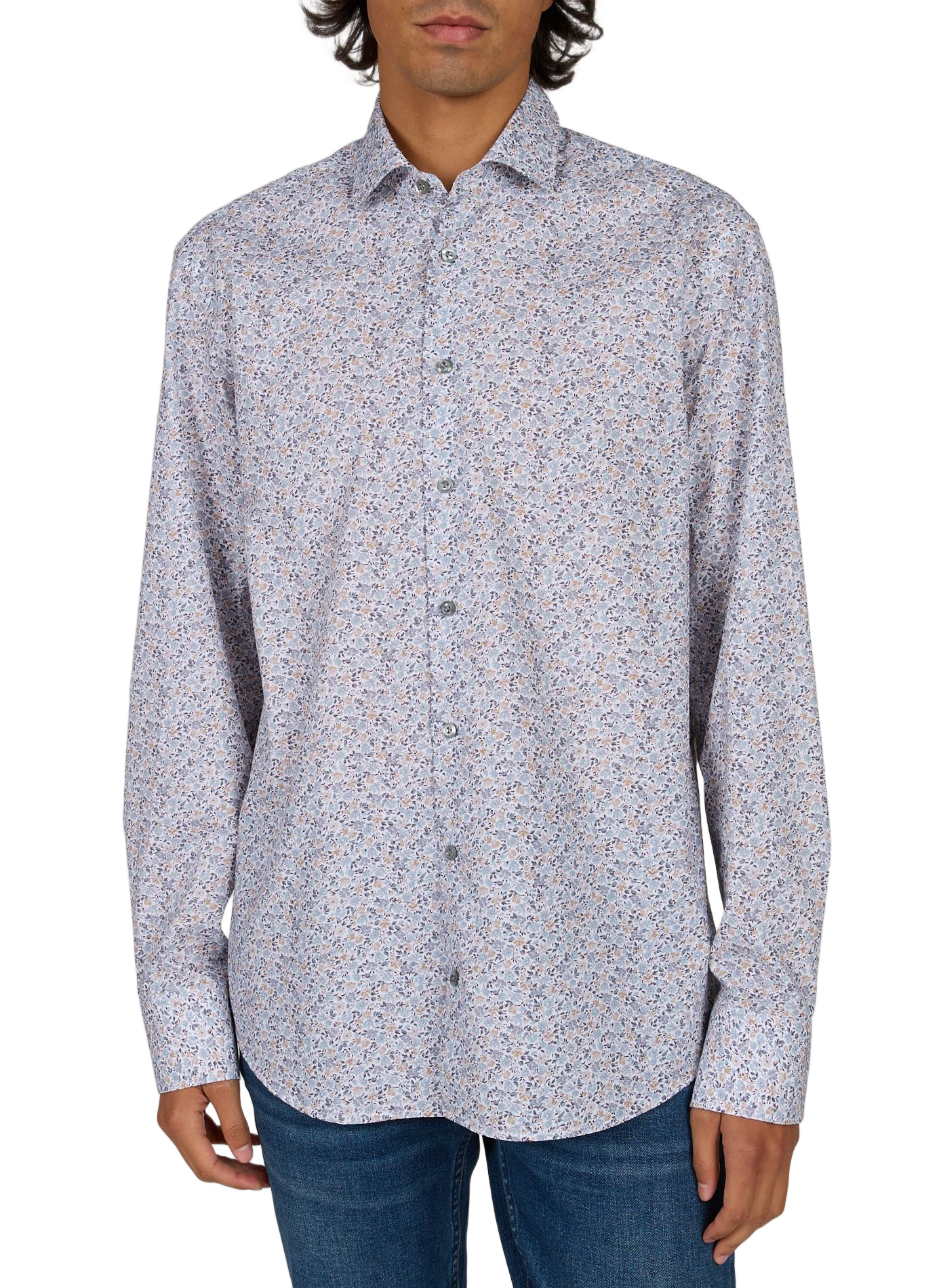 Cotton shirt VAN LAACK Blue