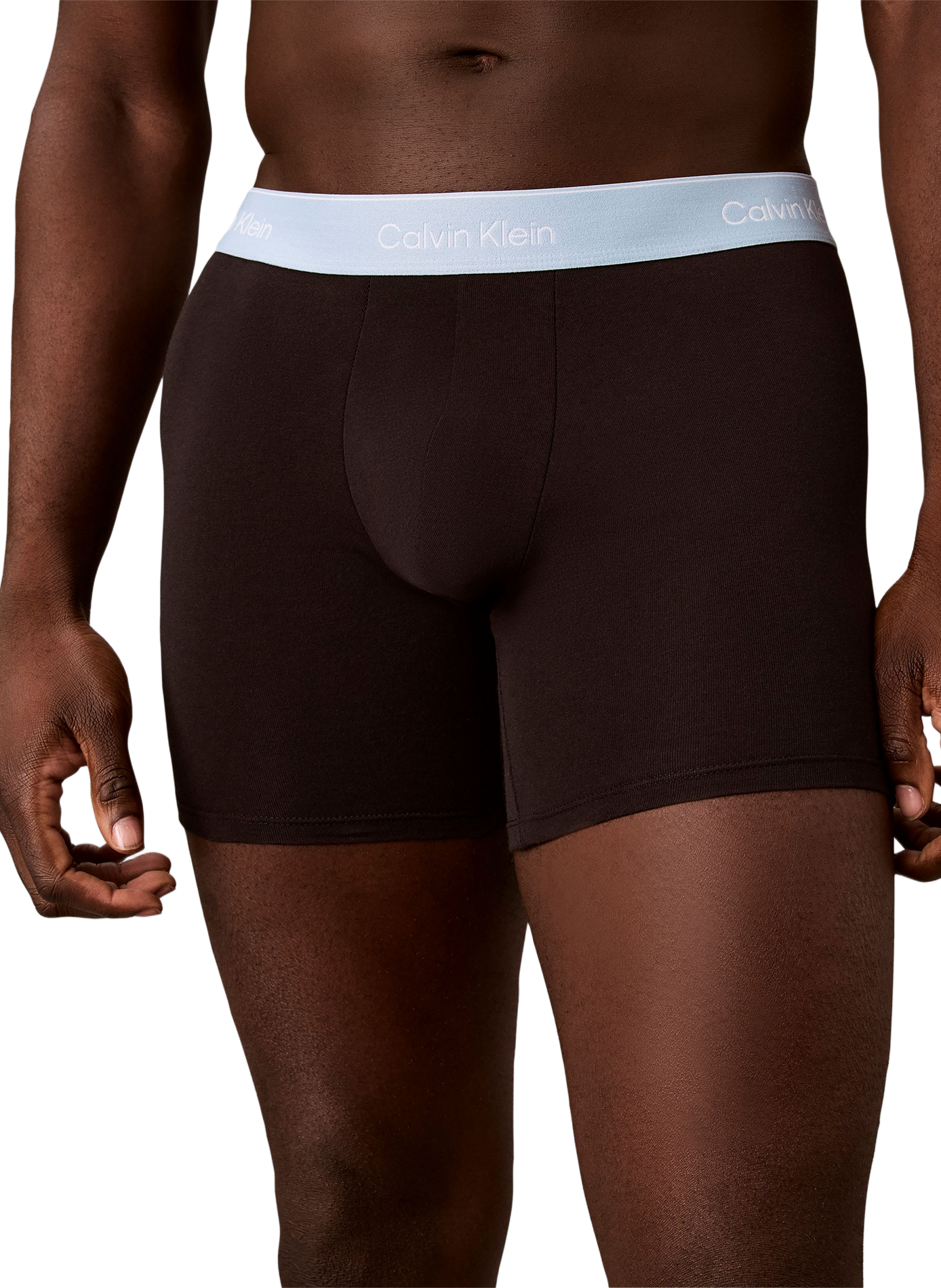 Set aus 3 Boxershorts aus Baumwollmischung CALVIN KLEIN Schwarz