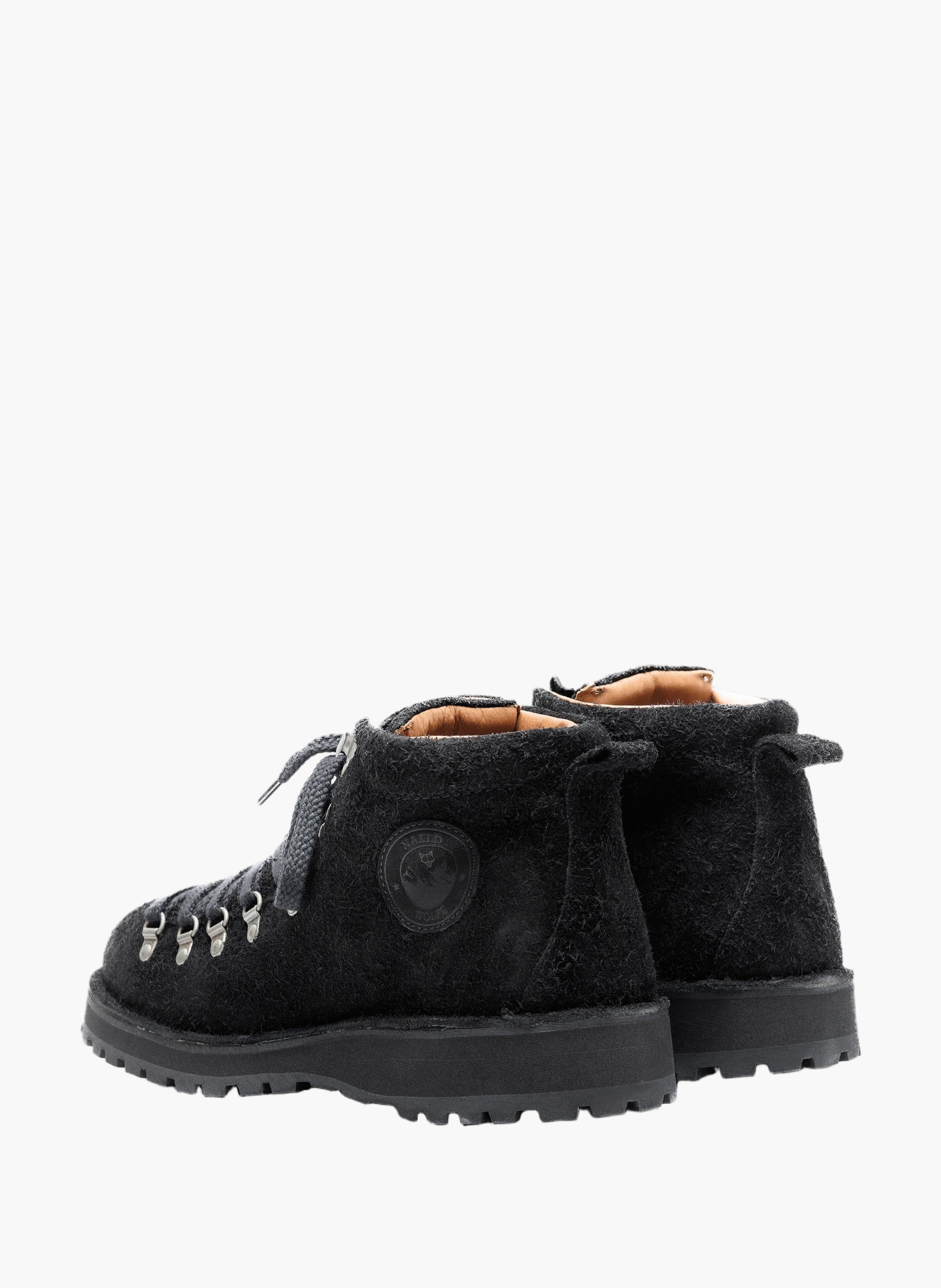 Bottines arctic en daim NAKED WOLFE Noir