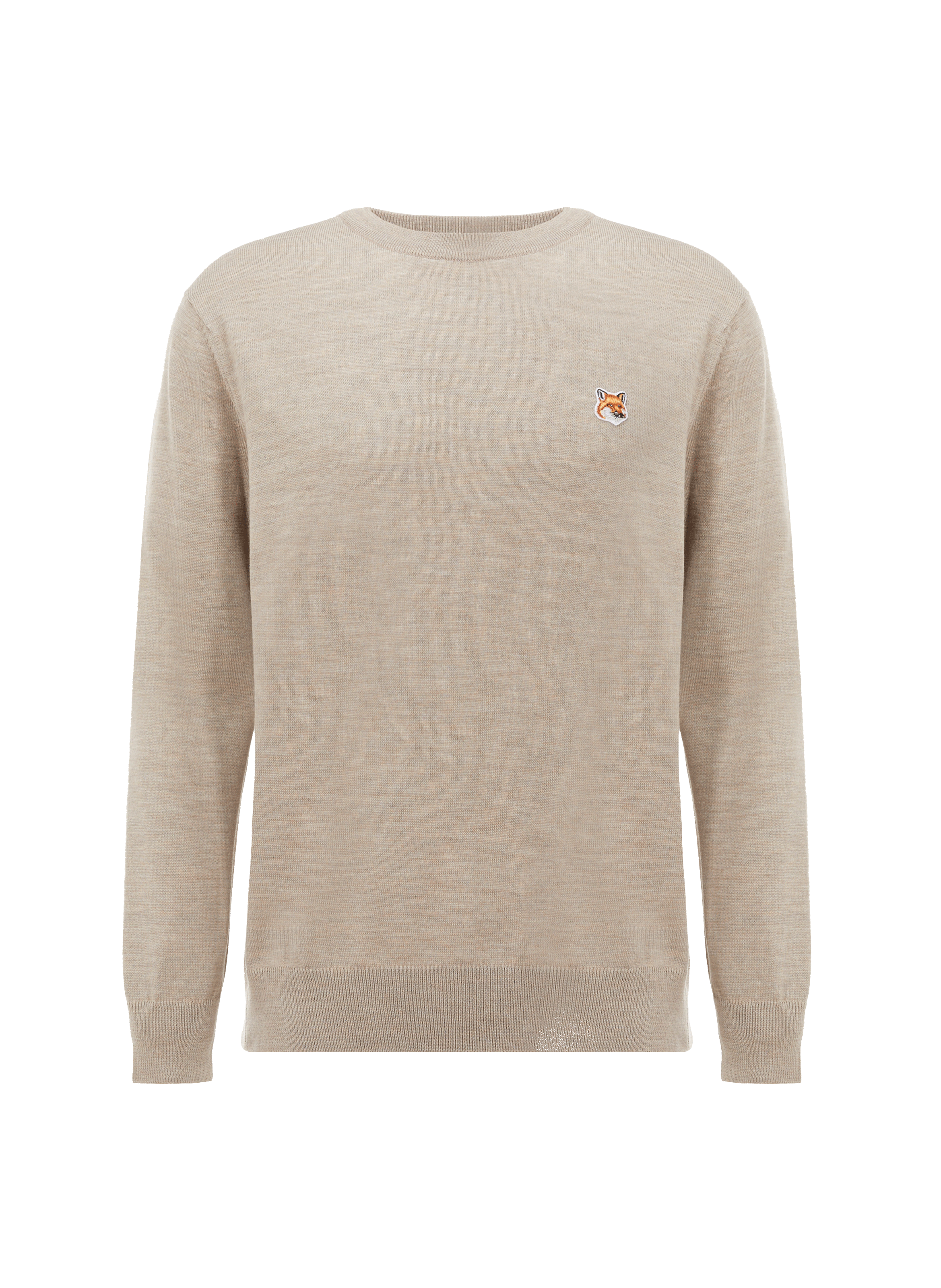 Pull Tête de renard en laine