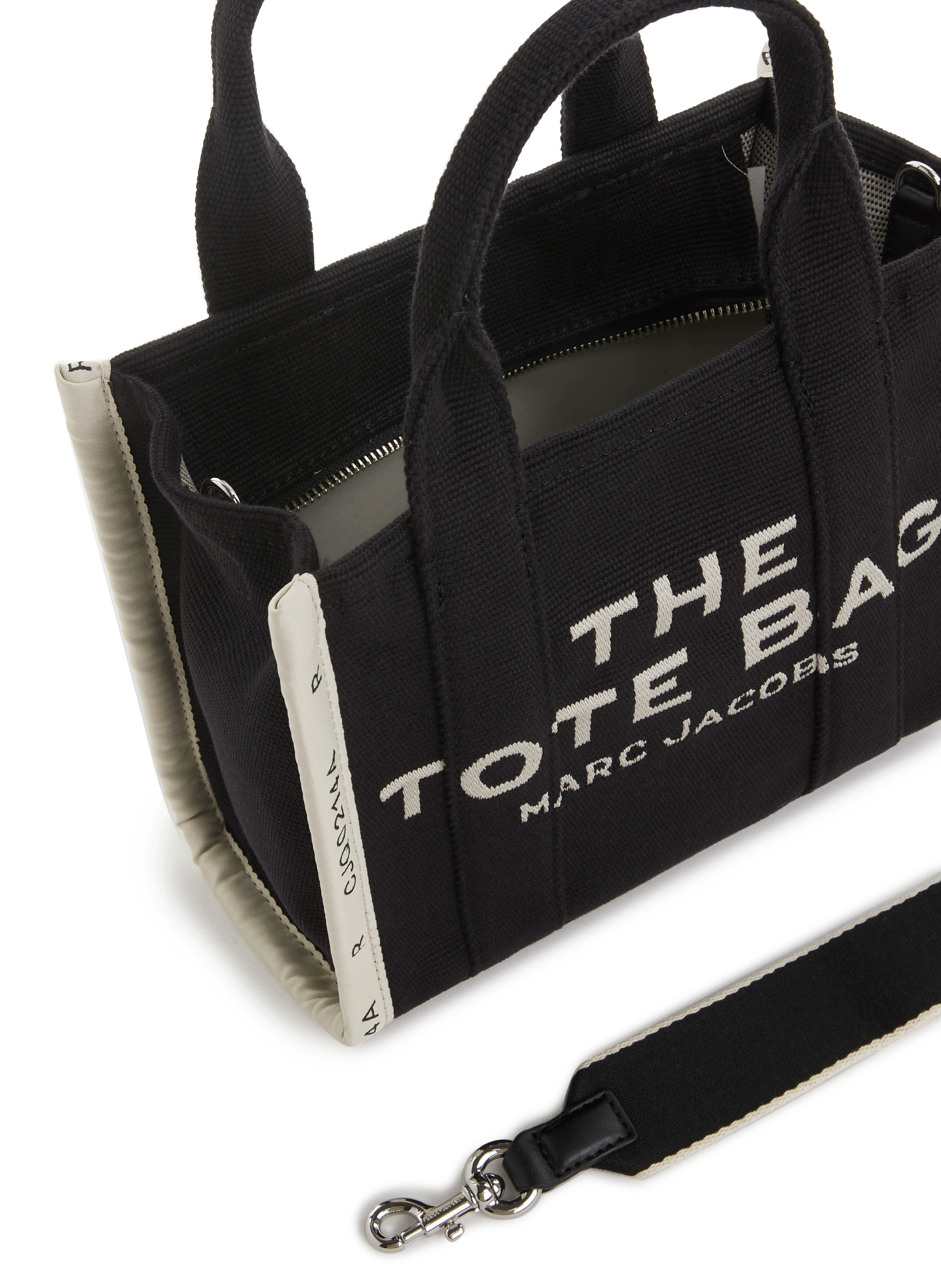 Sac cabas The Jacquard Small Tote Bag Noir