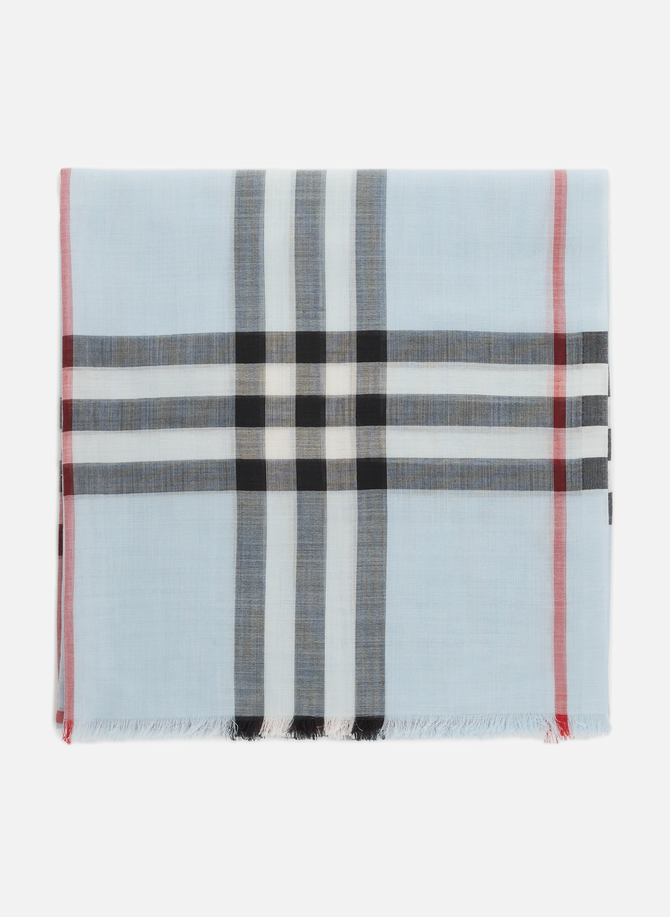 Wool and silk scarf BURBERRY
