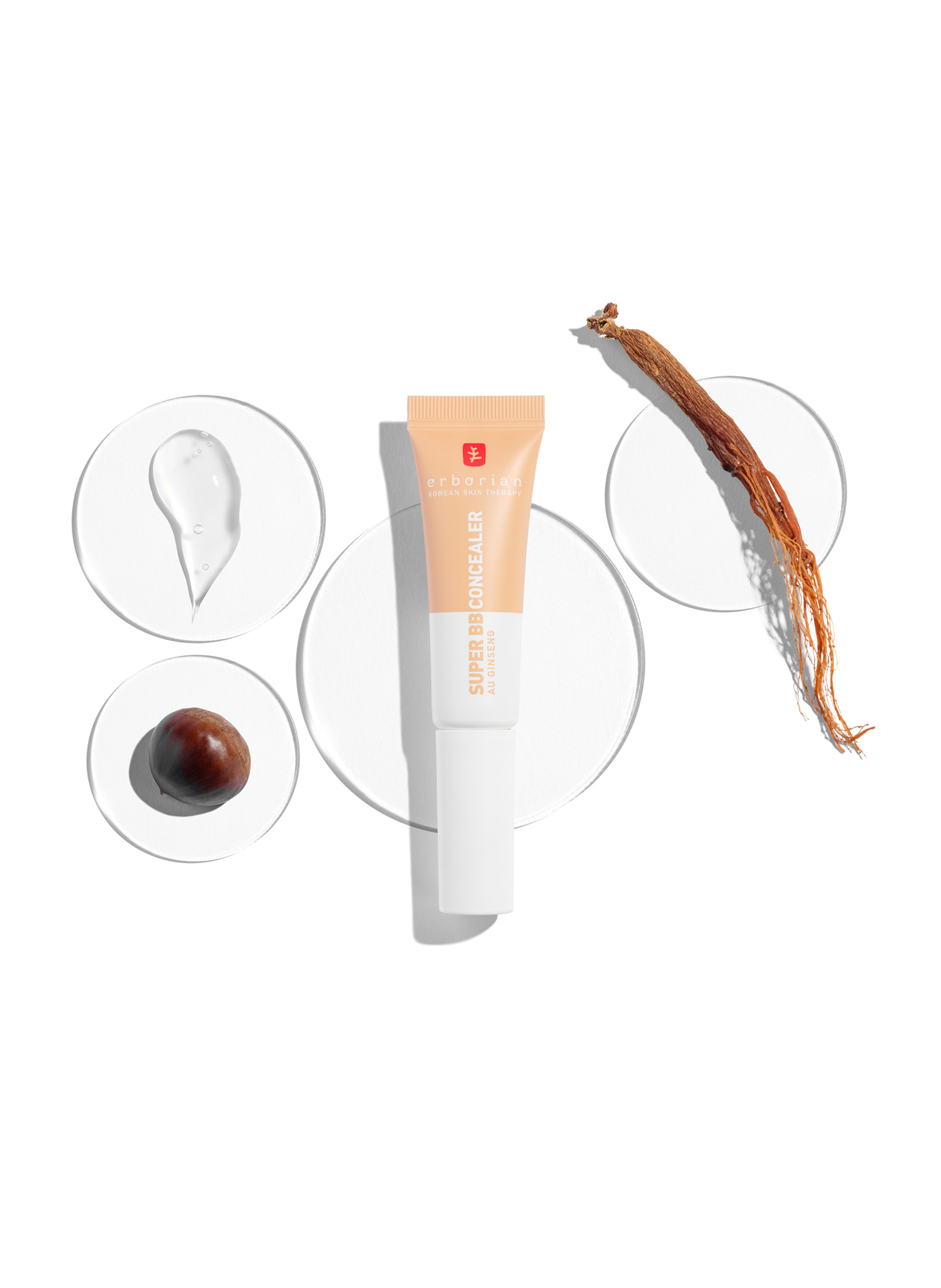 Super BB Concealer with ginseng ERBORIAN Dore