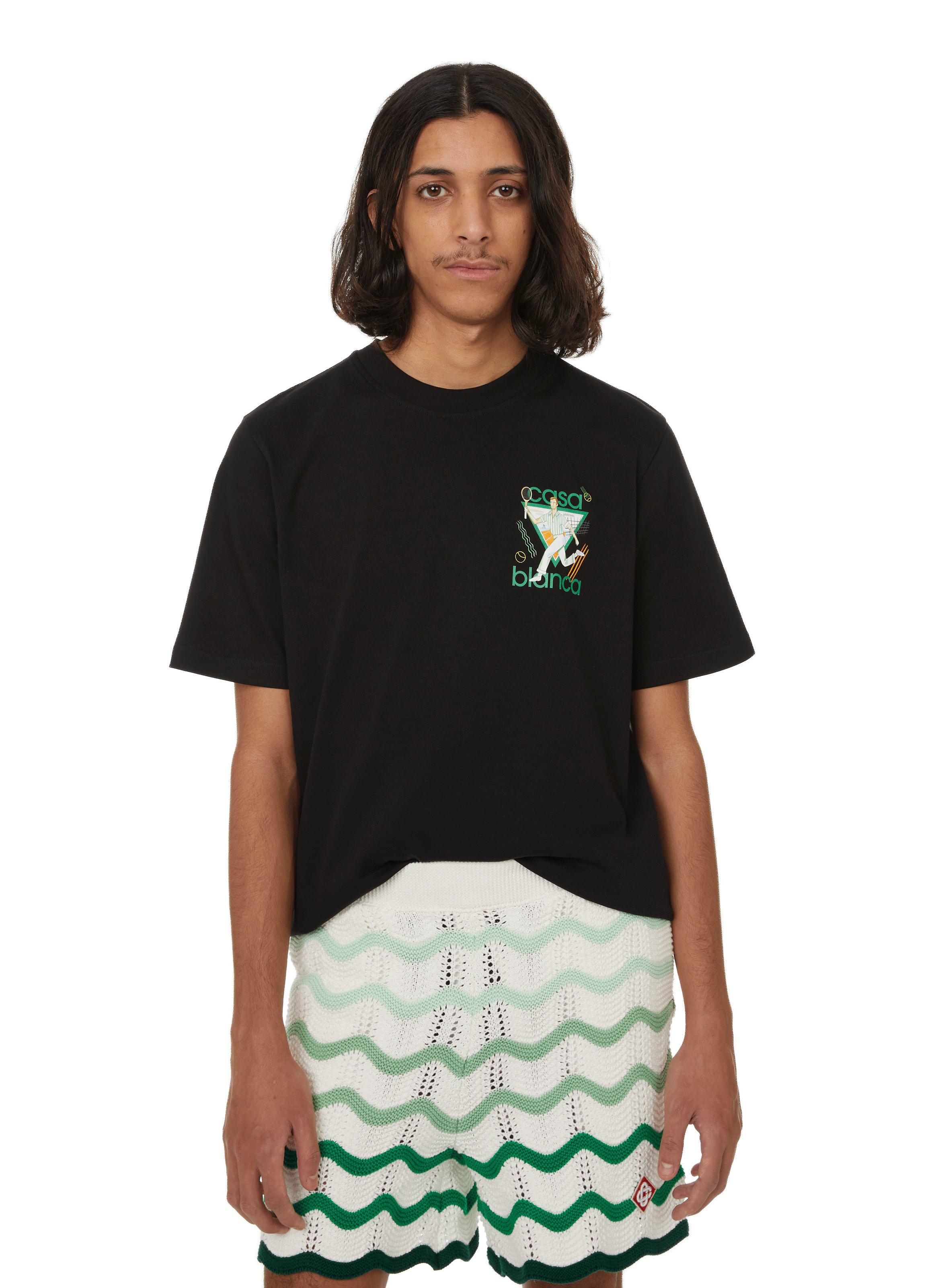 T-shirt Casablanca Paris - Taille M, Blanc En Coton, Neuf Avec étiquettes