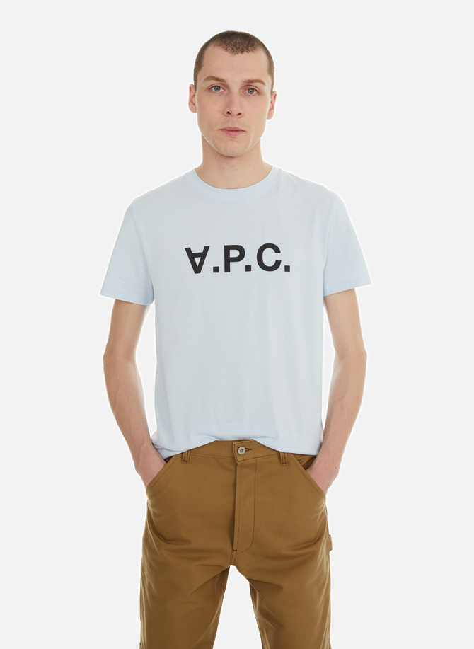 APC Baumwoll-Logo-T-Shirt