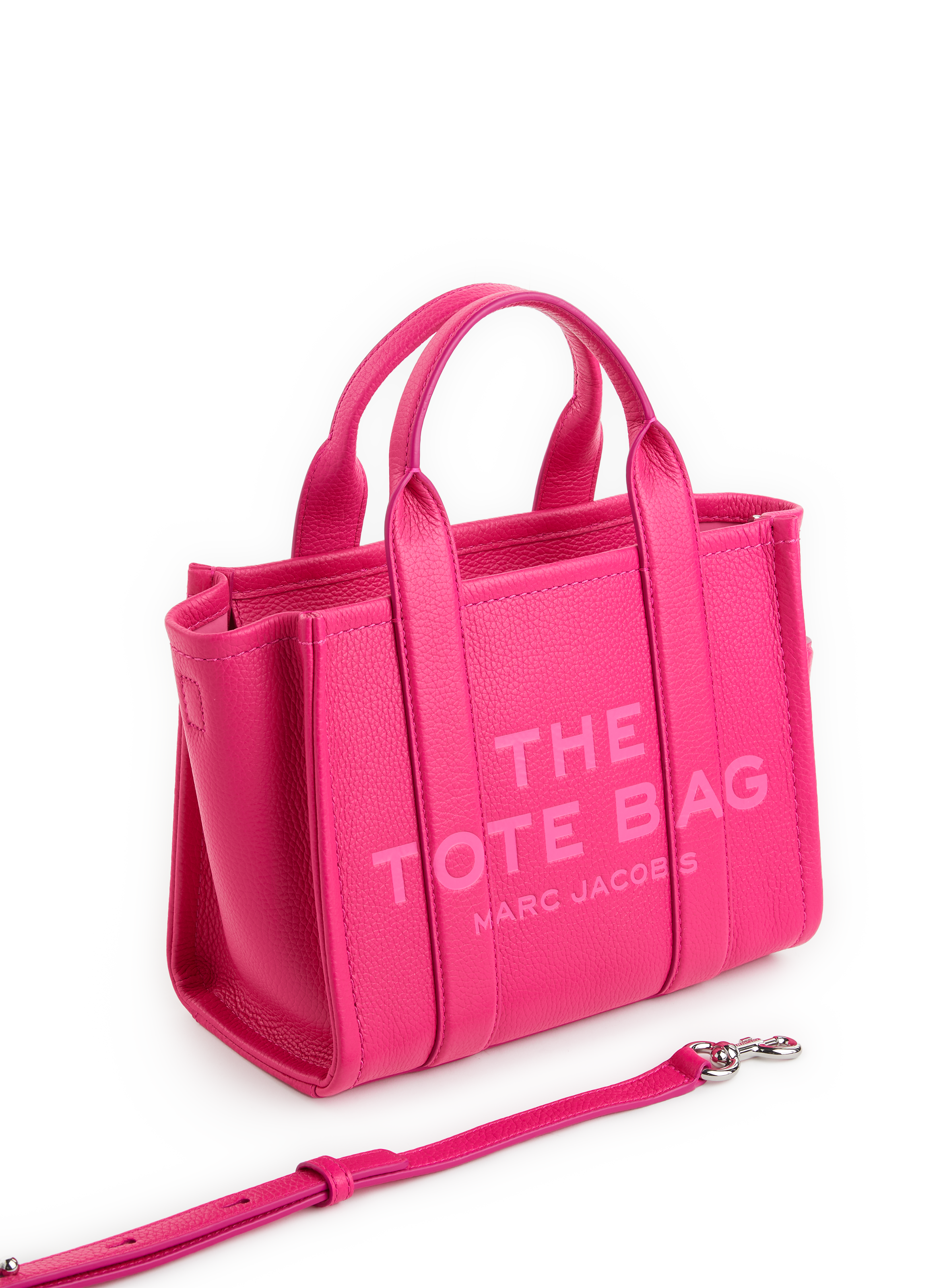 Sac cabas The Leather Small Tote Bag MARC JACOBS Rose