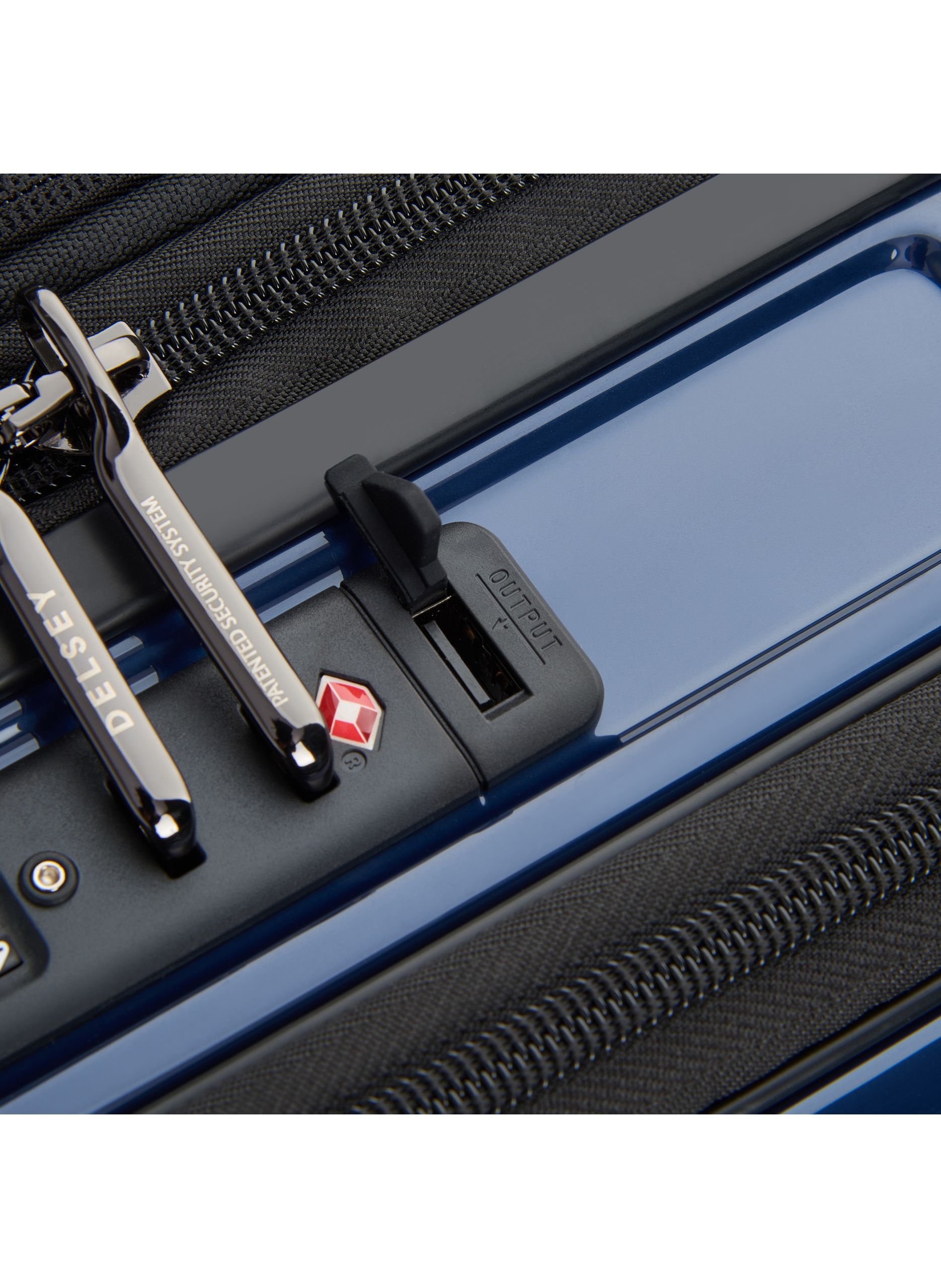 Valise cabine rigide taille s - shadow 5.0 DELSEY PARIS Bleu