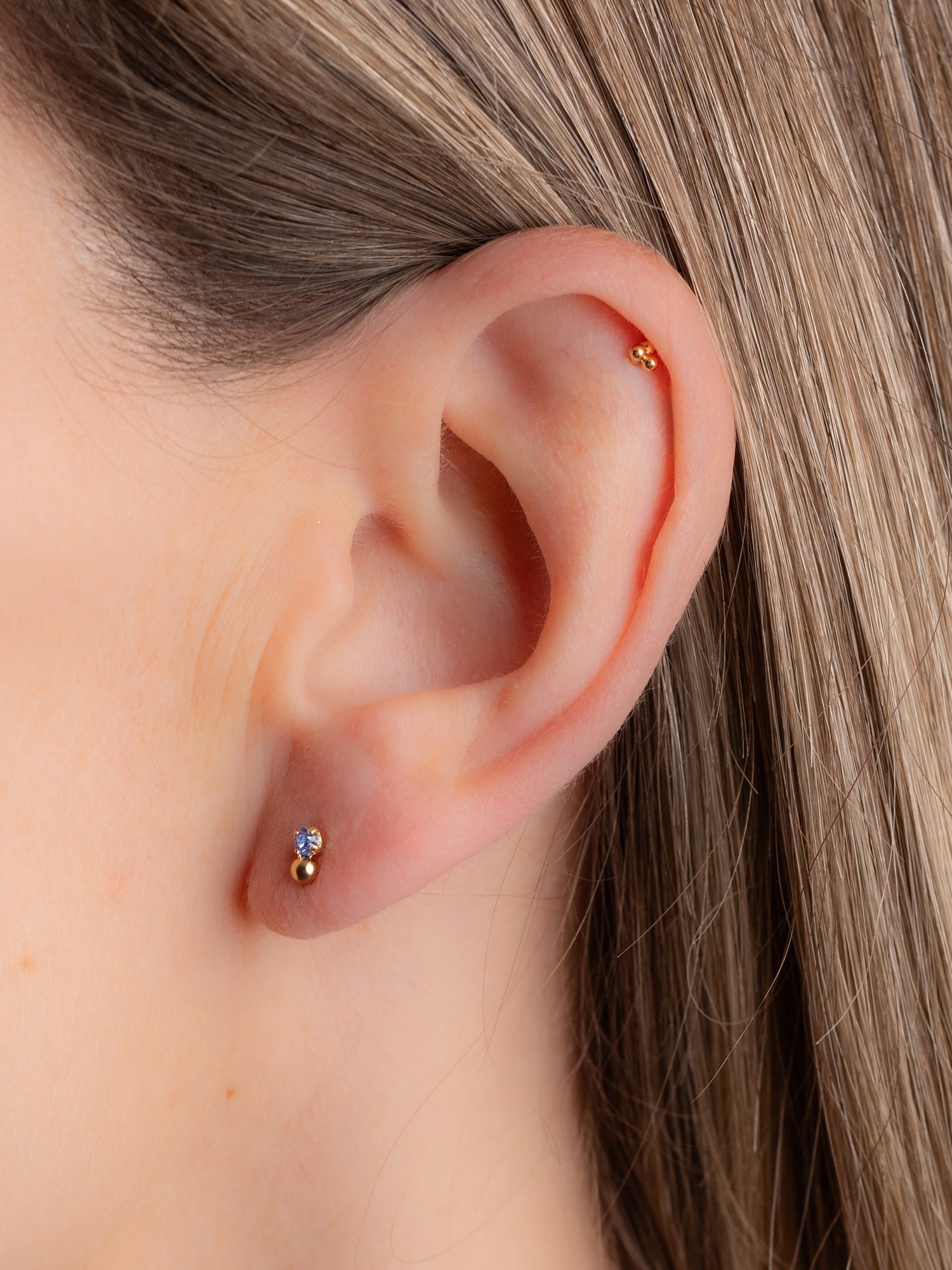 Paire de boucles d'oreilles billy APRIL PLEASE Doré