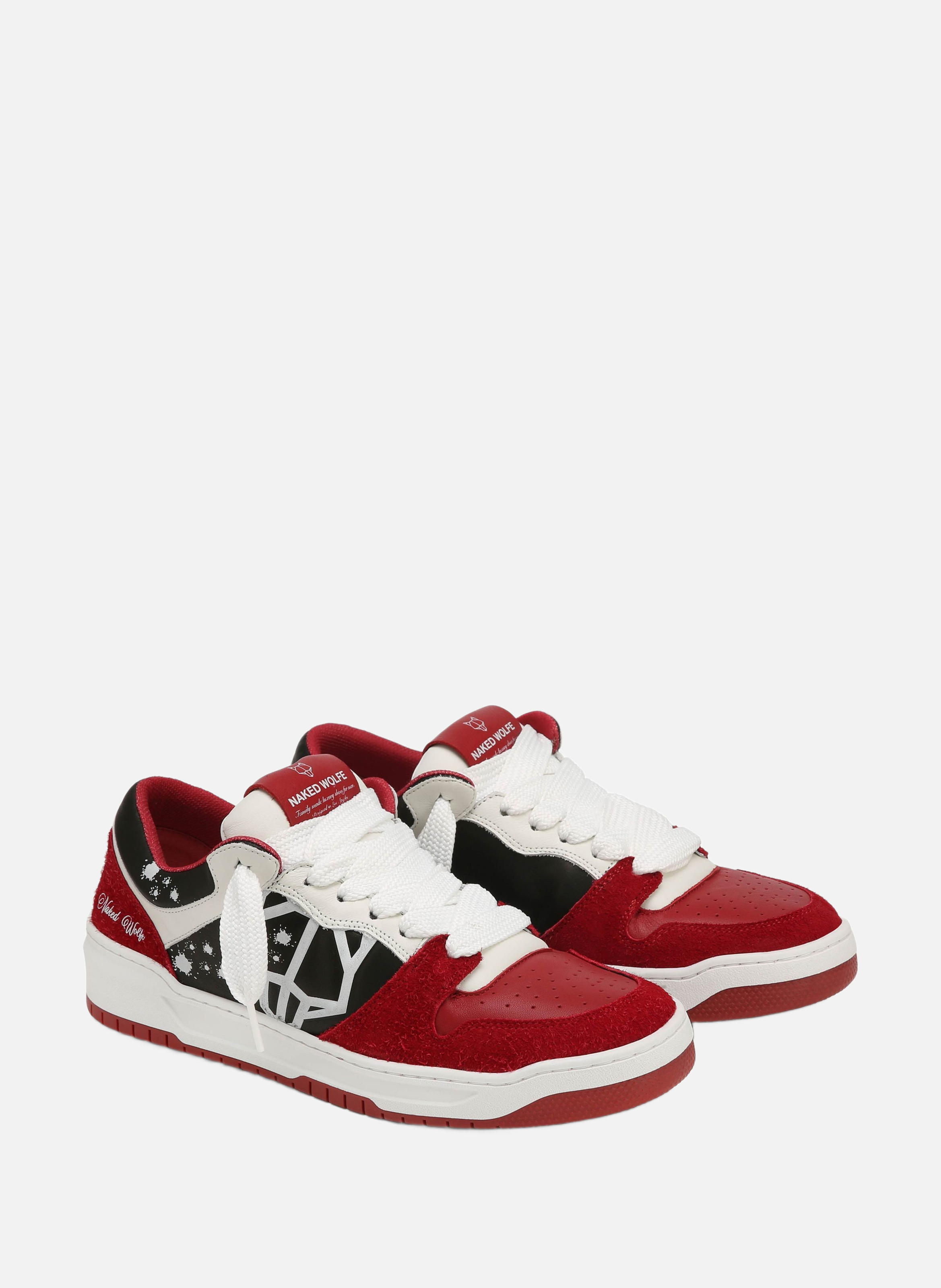 Baskets cm-00 NAKED WOLFE Rouge