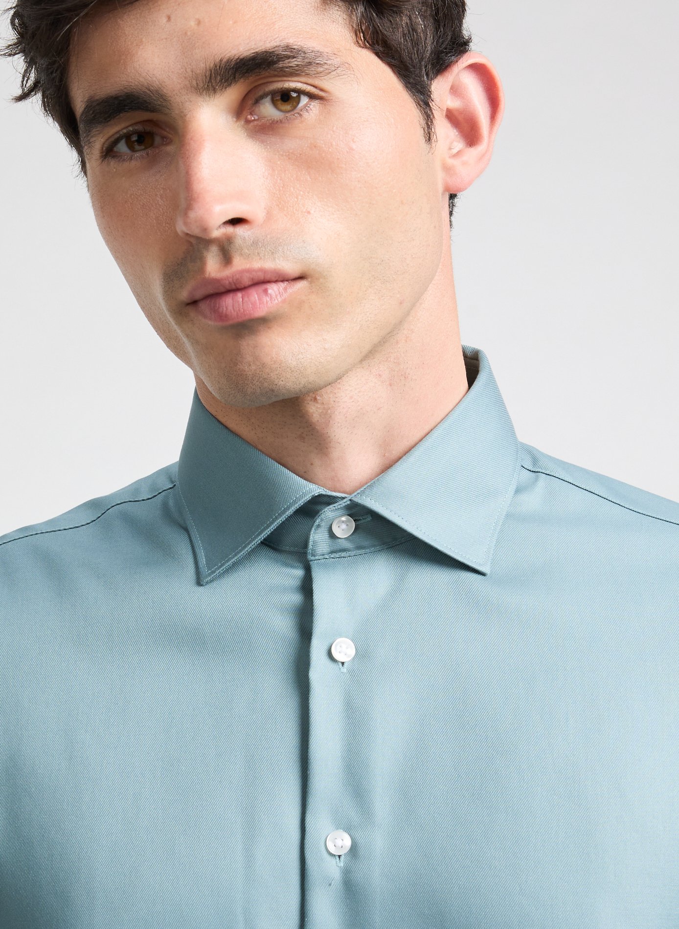 Chemise slim sans repassage SEIDENSTICKER Vert