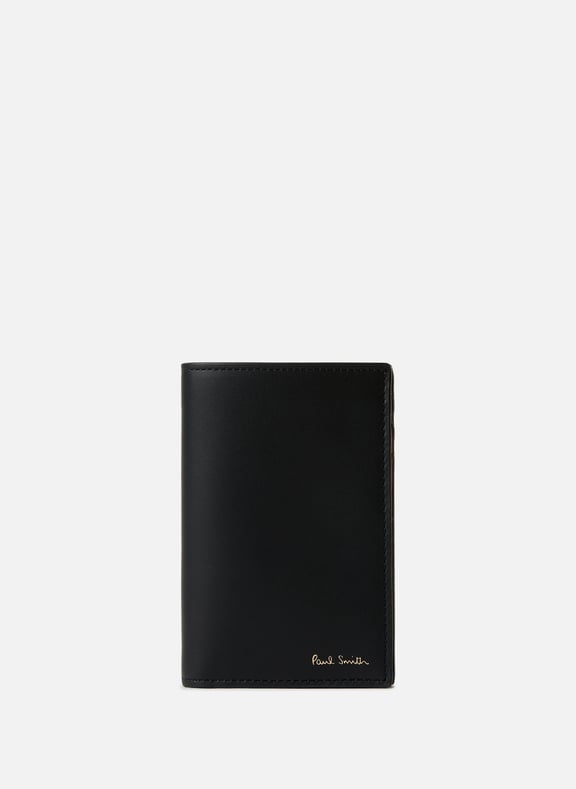 Porte-cartes en cuir Noir by PAUL SMITH PAUL SMITH Porte-cartes en cuir Noir