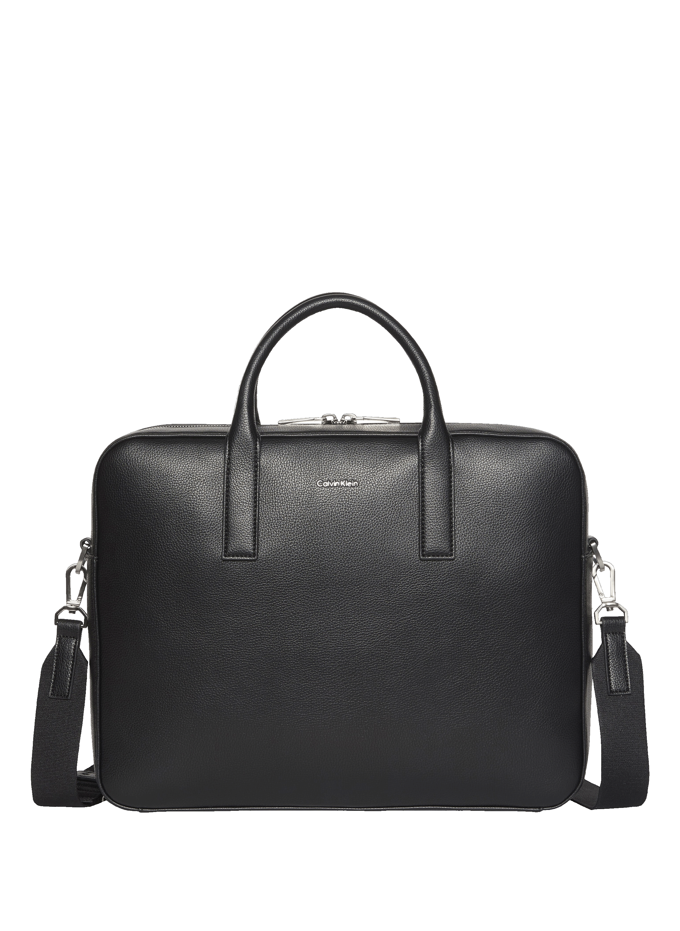 CALVIN KLEIN Sac d'ordinateur avec bandoulière Noir