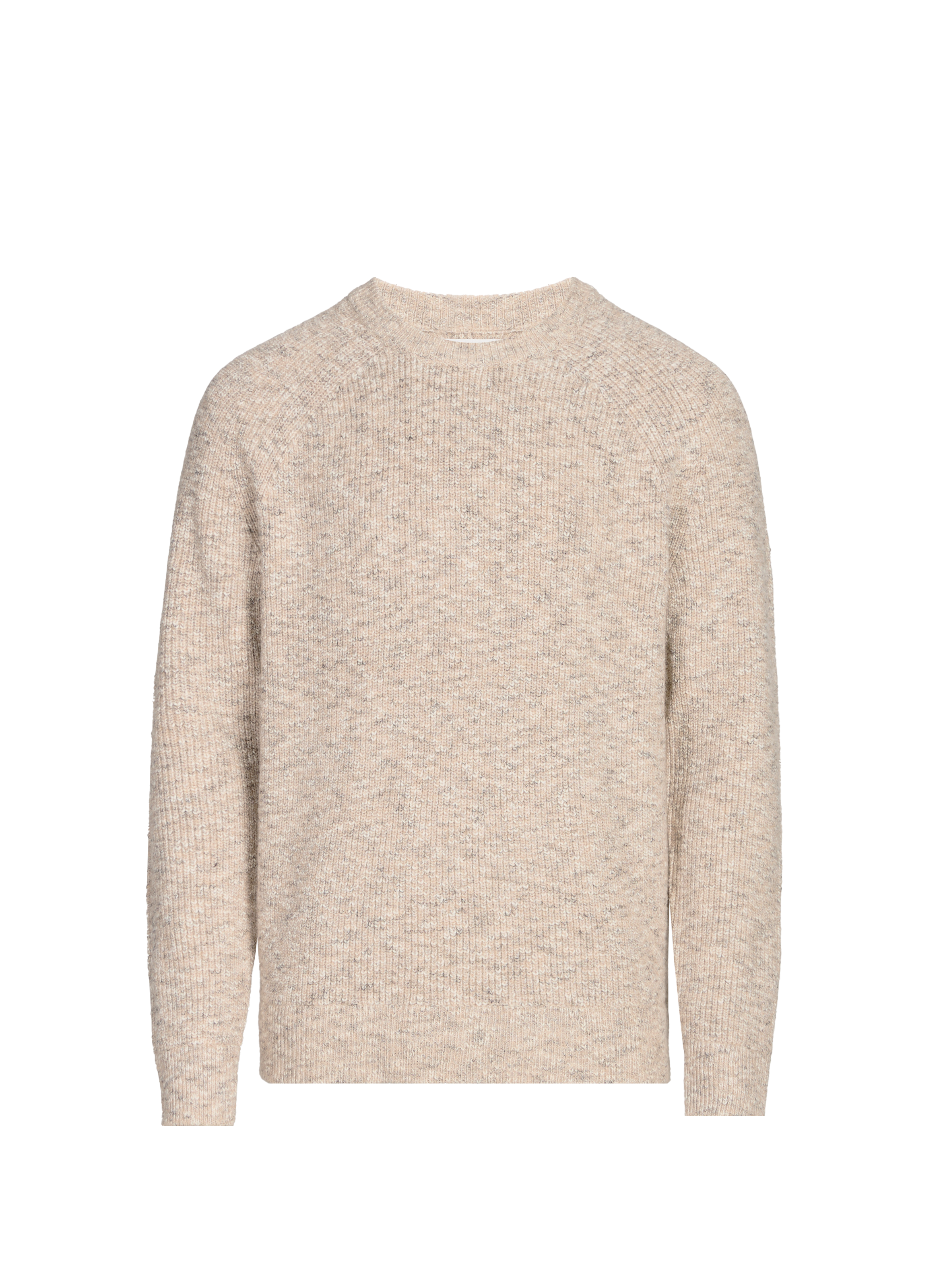 Knitted straight-fit jumper  NN.07 Beige