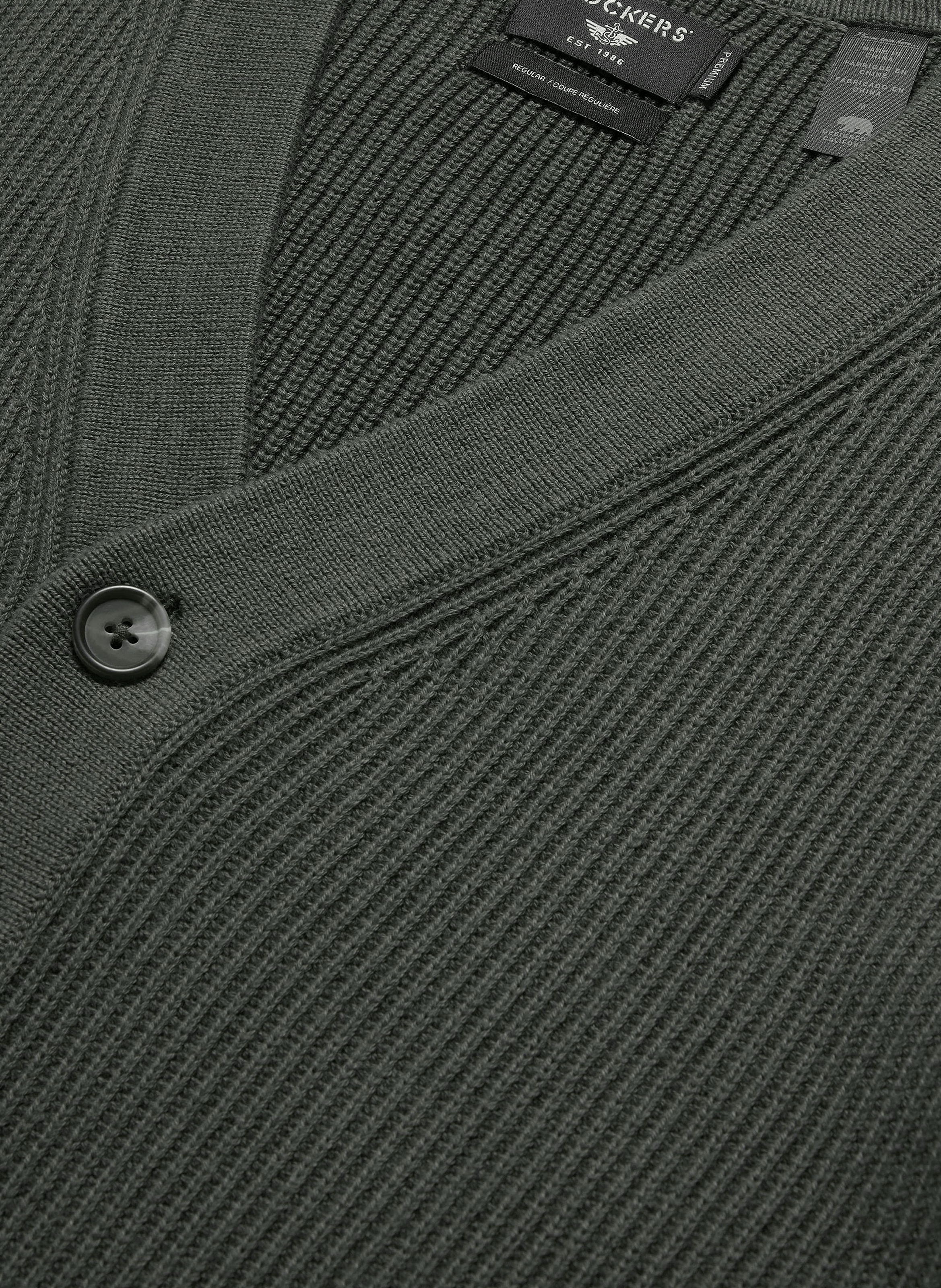 Cardigan en laine  DOCKERS Kaki