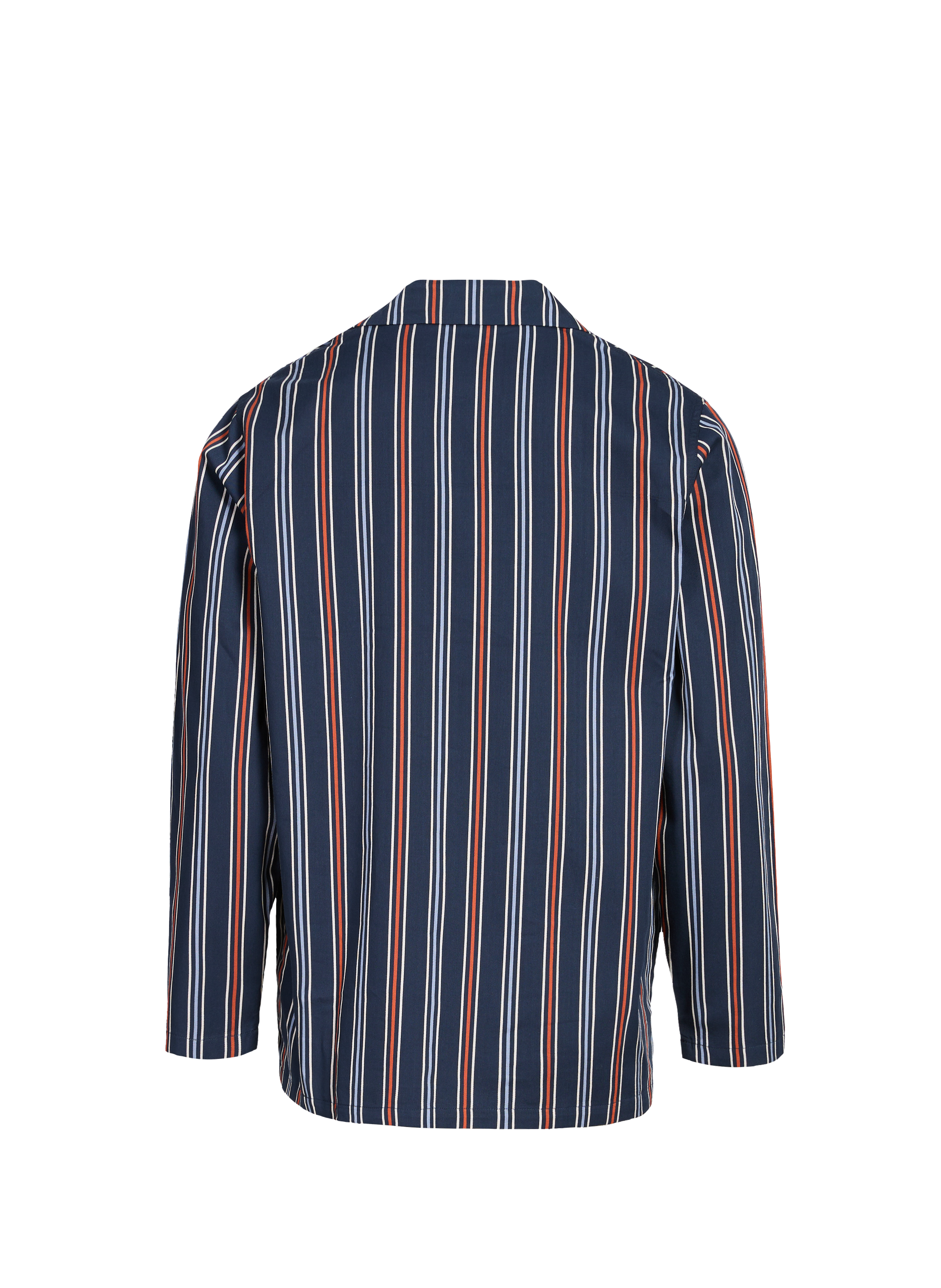 Striped cotton pajama set EMINENCE Blue