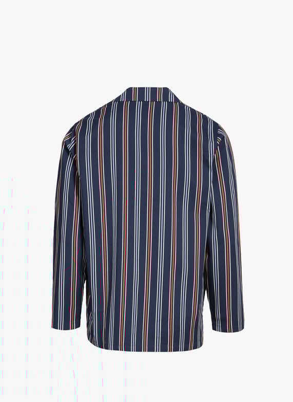 Ensemble de pyjama à rayures en coton | Bleu by EMINENCE Ensemble de pyjama à rayures en coton Bleu