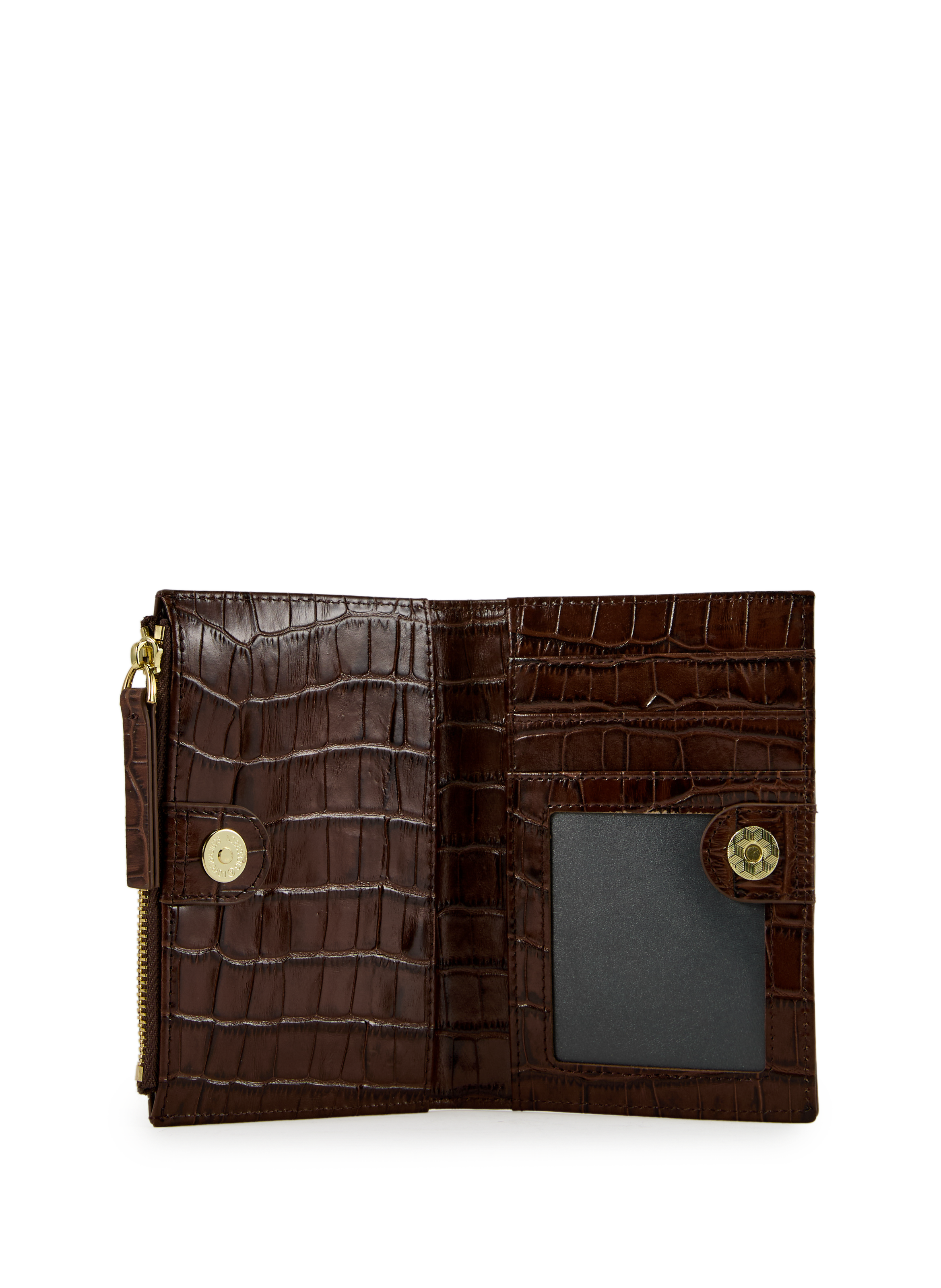 Porte-cartes moyen en cuir SAISON 1865 Marron