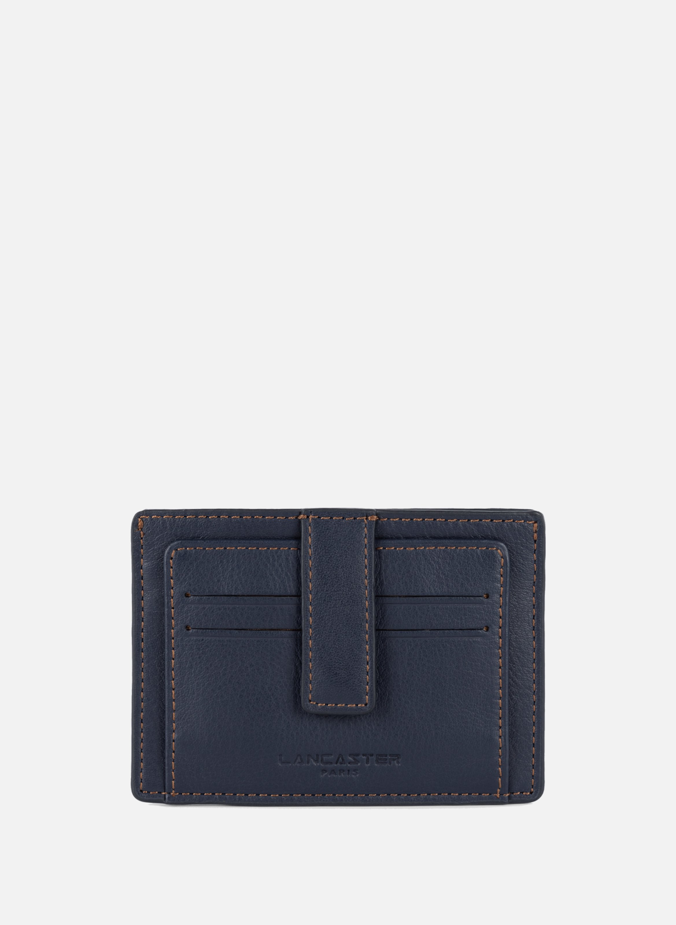 LANCASTER Porte-cartes - soft vintage Bleu
