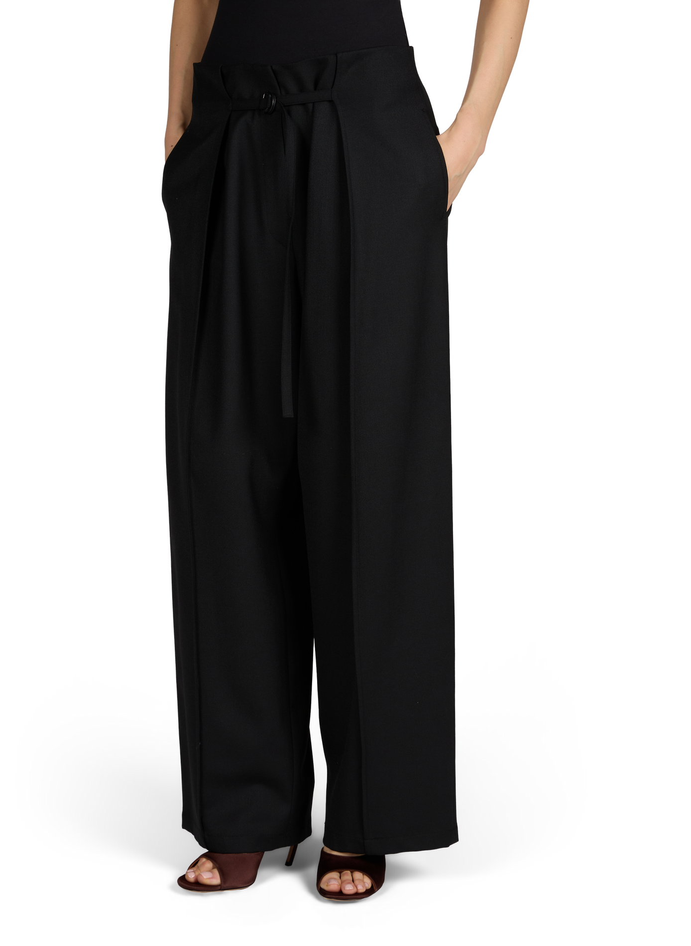 Bedford slim-fit cotton trousers LE 17 SEPTEMBRE Black