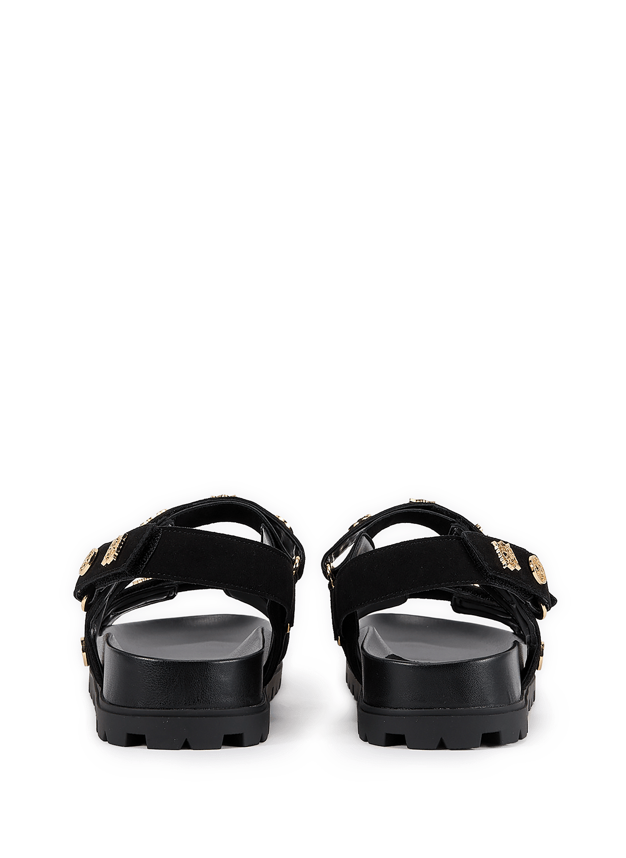 Sandales plates Floriz GUESS Noir